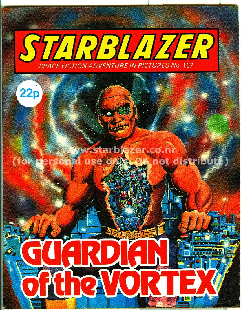 Read online Starblazer comic -  Issue #137 - 2
