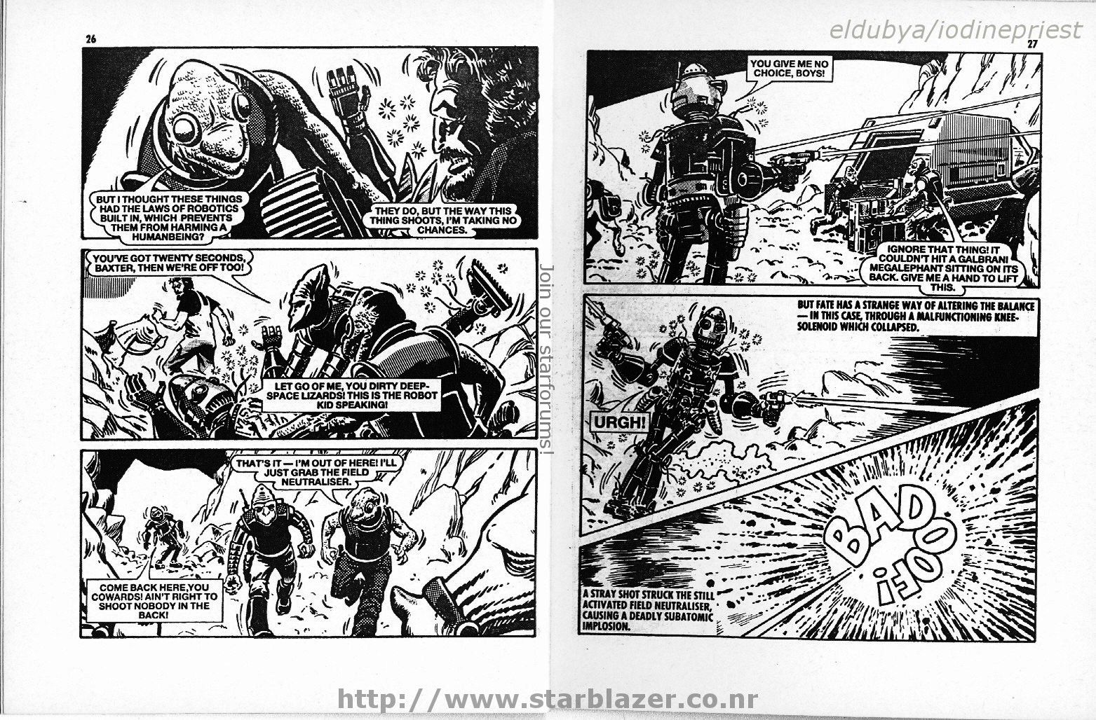 Read online Starblazer comic -  Issue #204 - 15