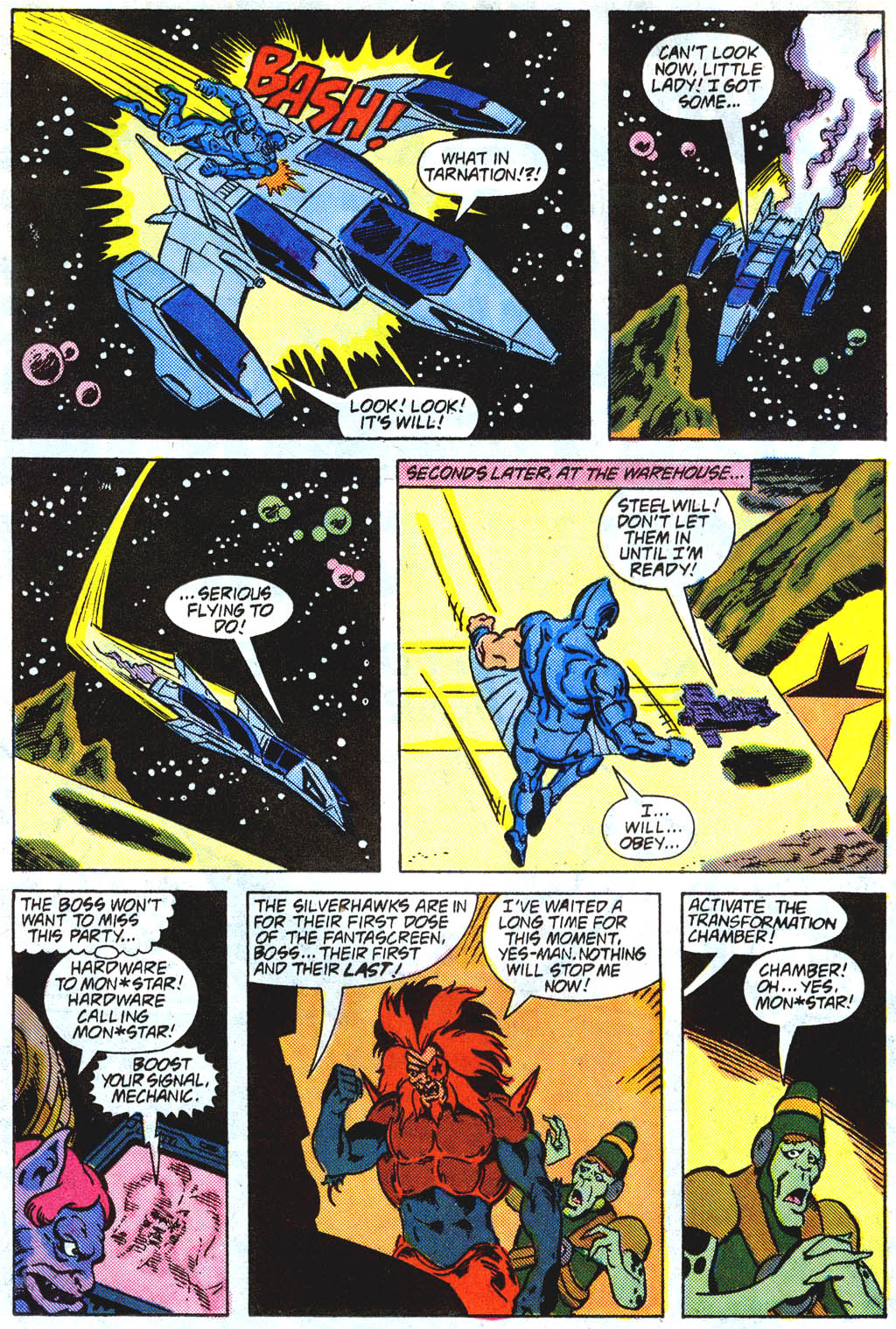 Read online SilverHawks comic -  Issue #5 - 13