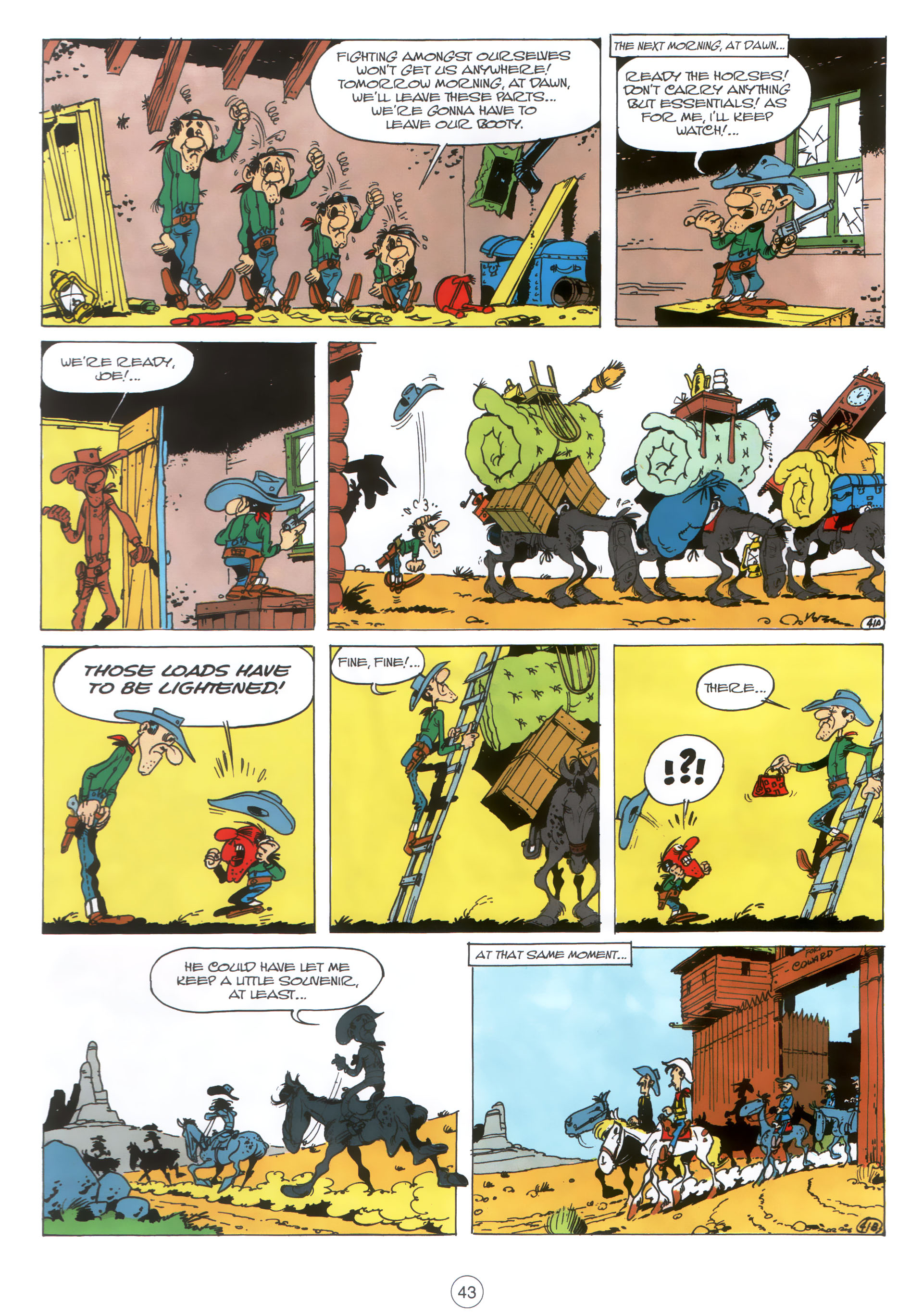 Read online A Lucky Luke Adventure comic -  Issue #30 - 42