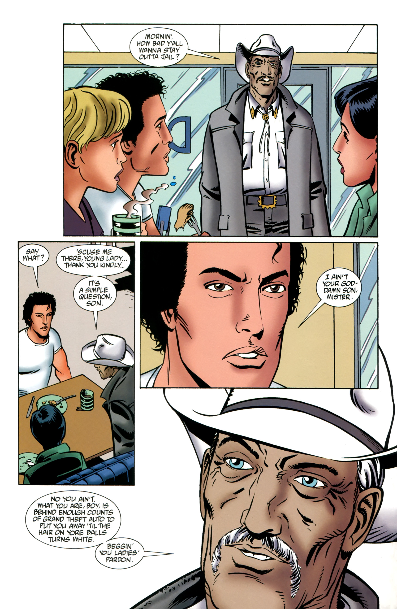 Read online Preacher: Tall in the Saddle comic -  Issue # Full - 20