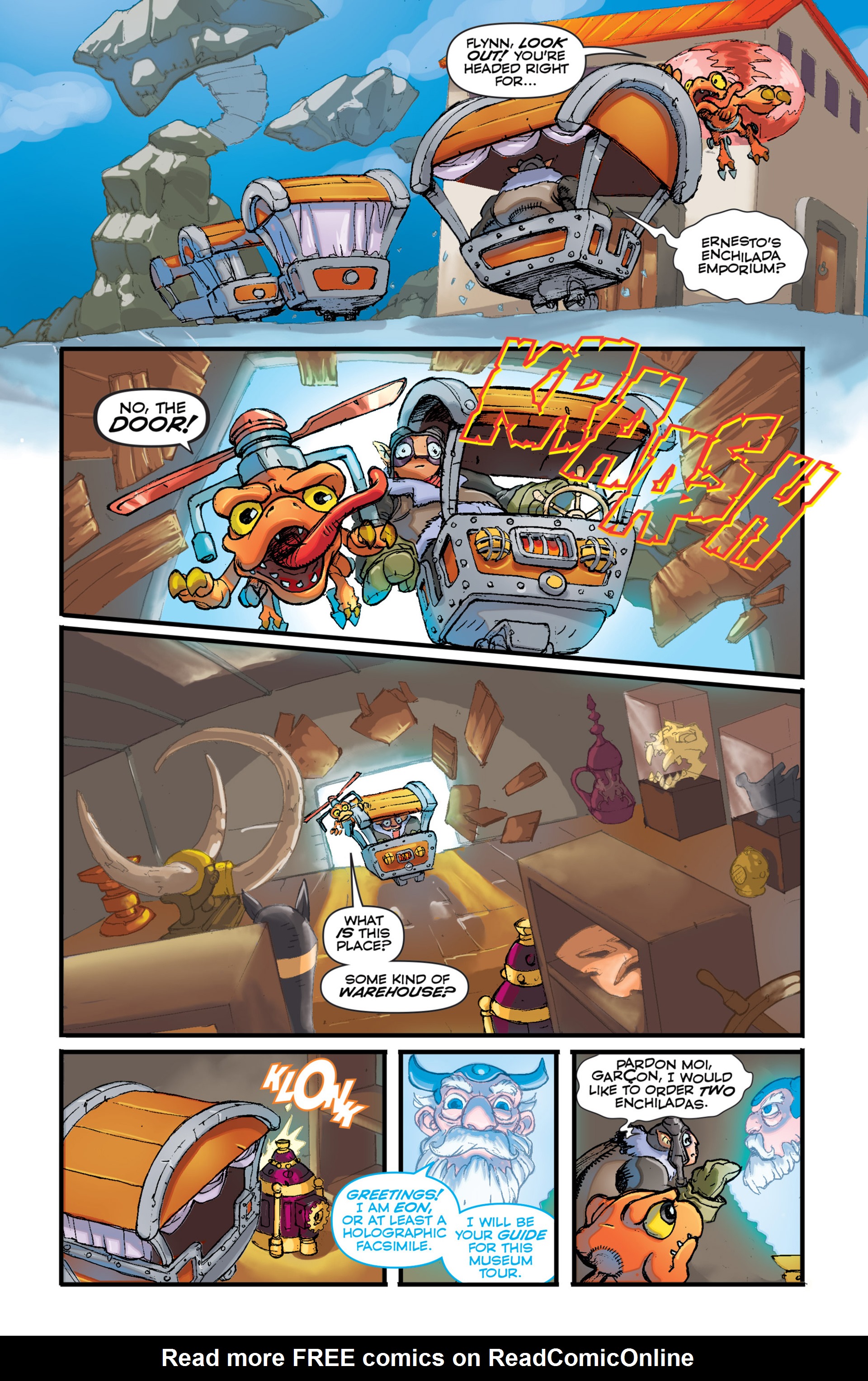 Read online Skylanders comic -  Issue #1 - 11