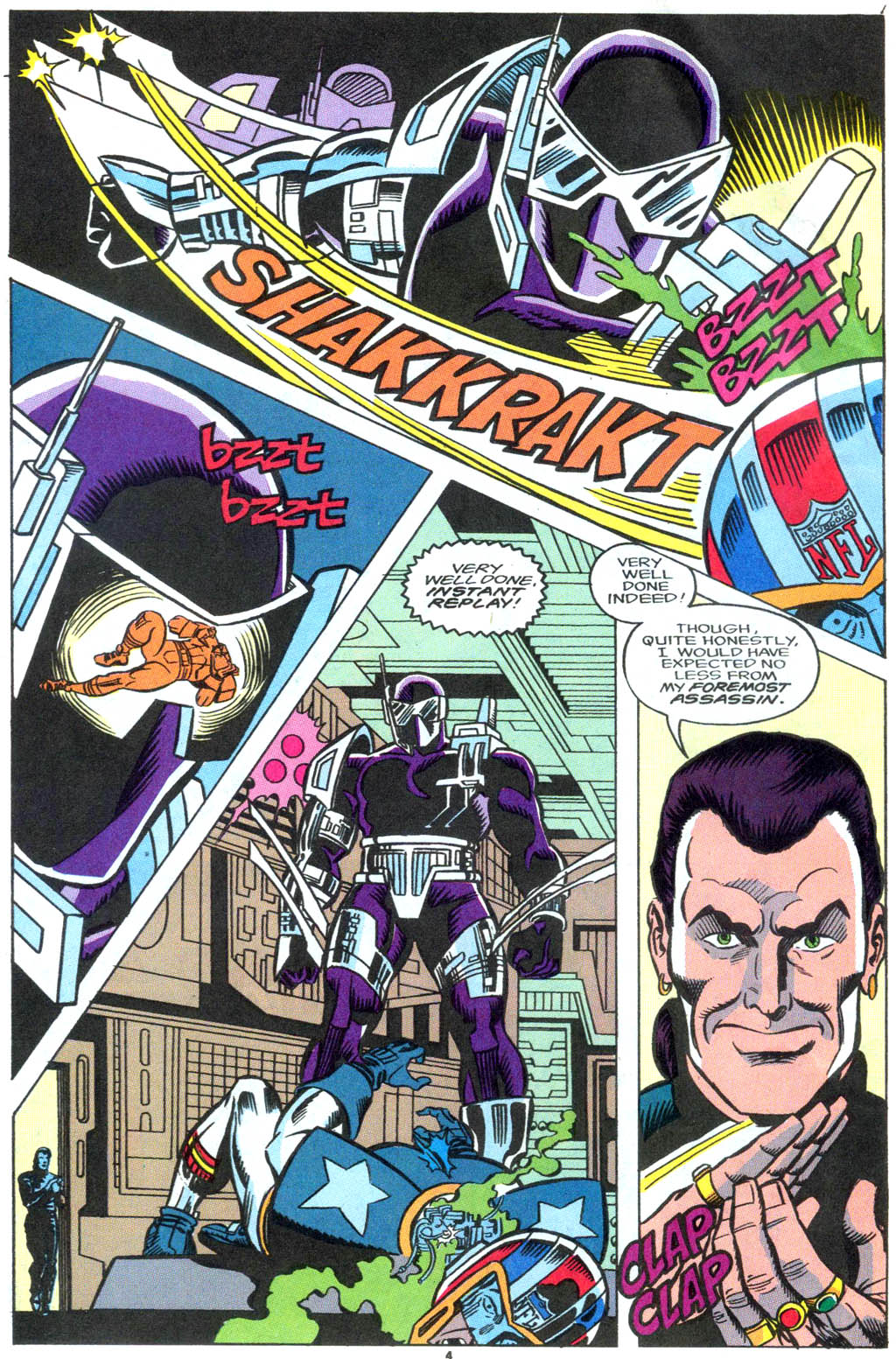 Read online NFL SuperPro comic -  Issue #3 - 5