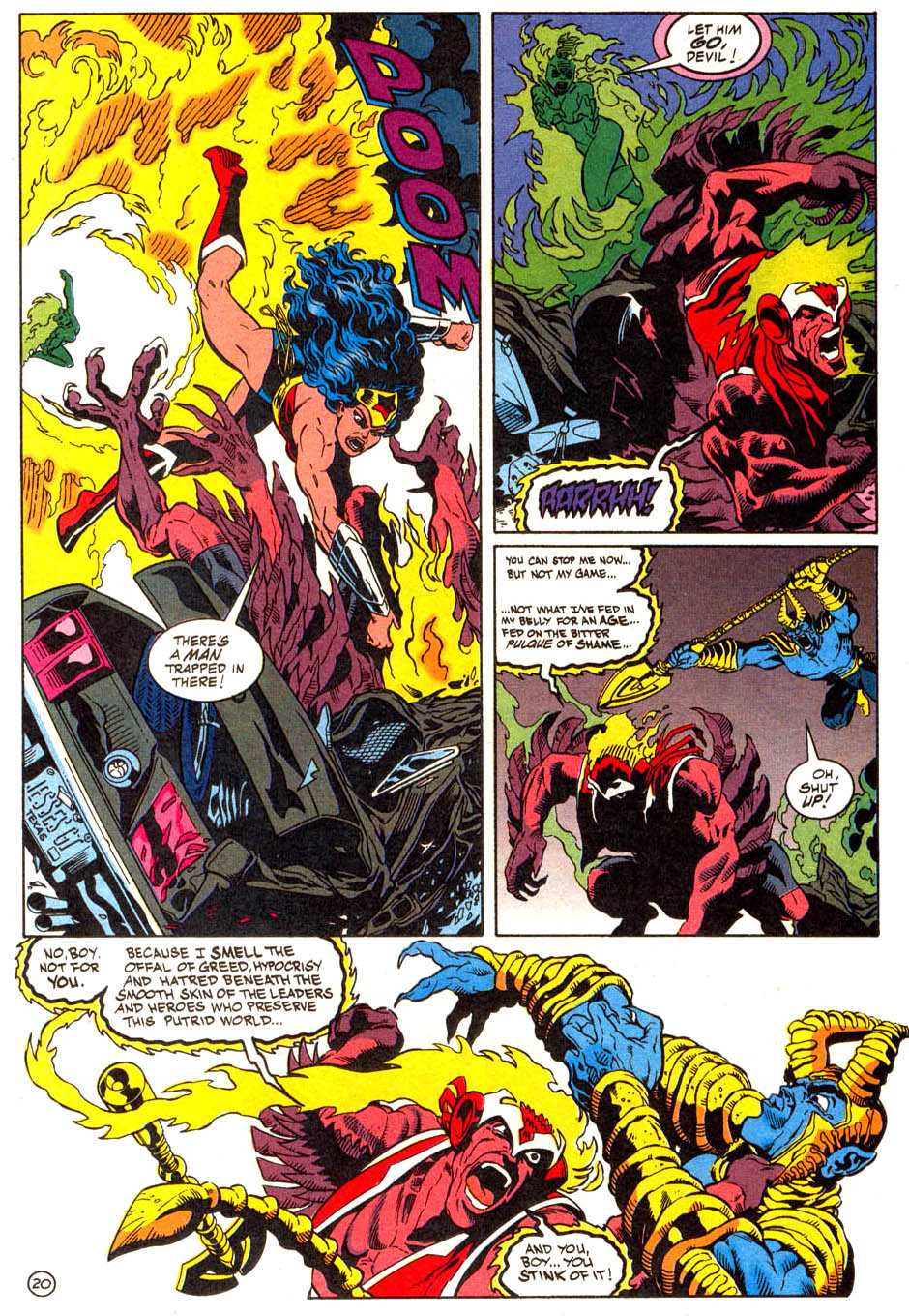 Read online Justice League America comic -  Issue #110 - 21