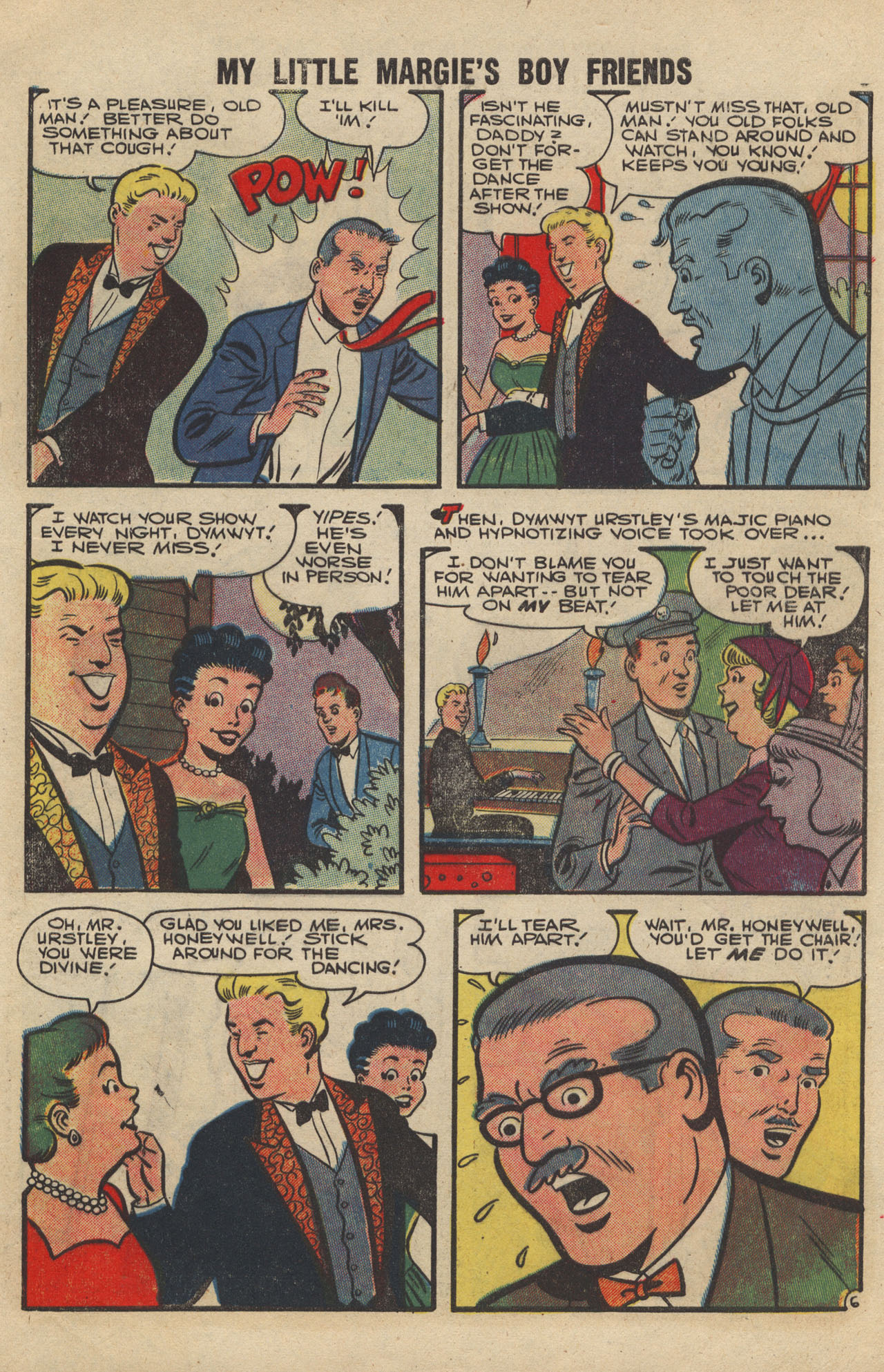Read online My Little Margie's Boy Friends comic -  Issue #7 - 8