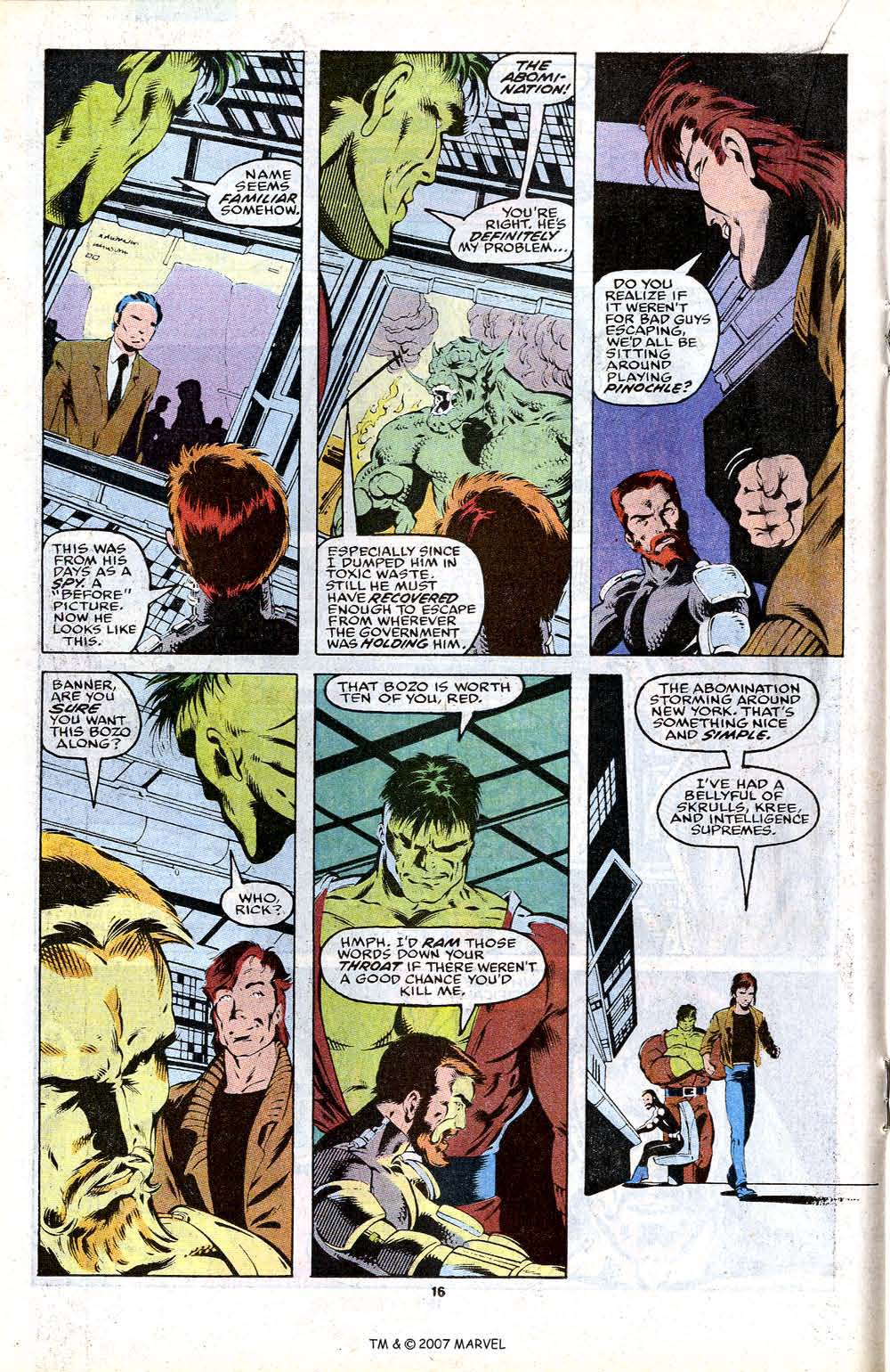 Read online The Incredible Hulk (1968) comic -  Issue #383 - 18
