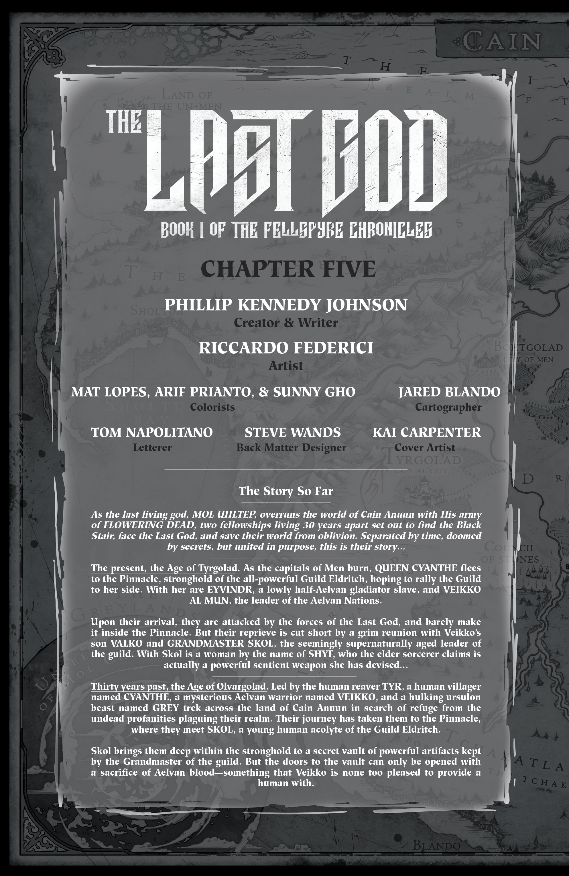 Read online The Last God comic -  Issue #5 - 2