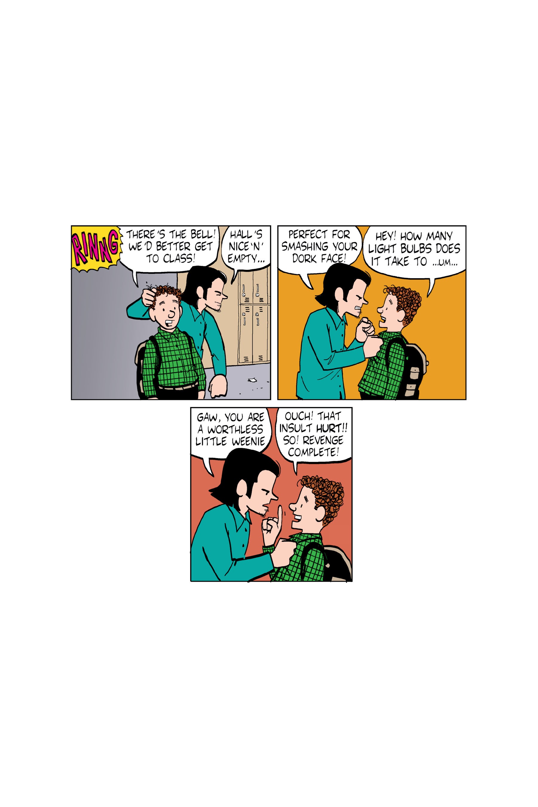 Read online Luann: Stress   Hormones = High School comic -  Issue # TPB - 54