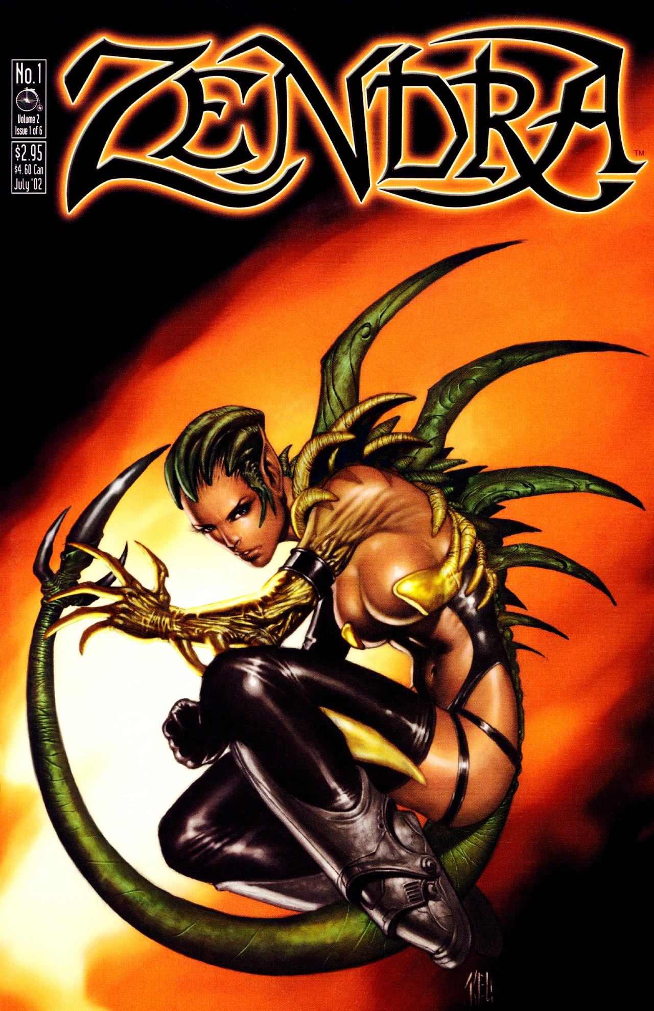 Read online Zendra (2002) comic -  Issue #1 - 1