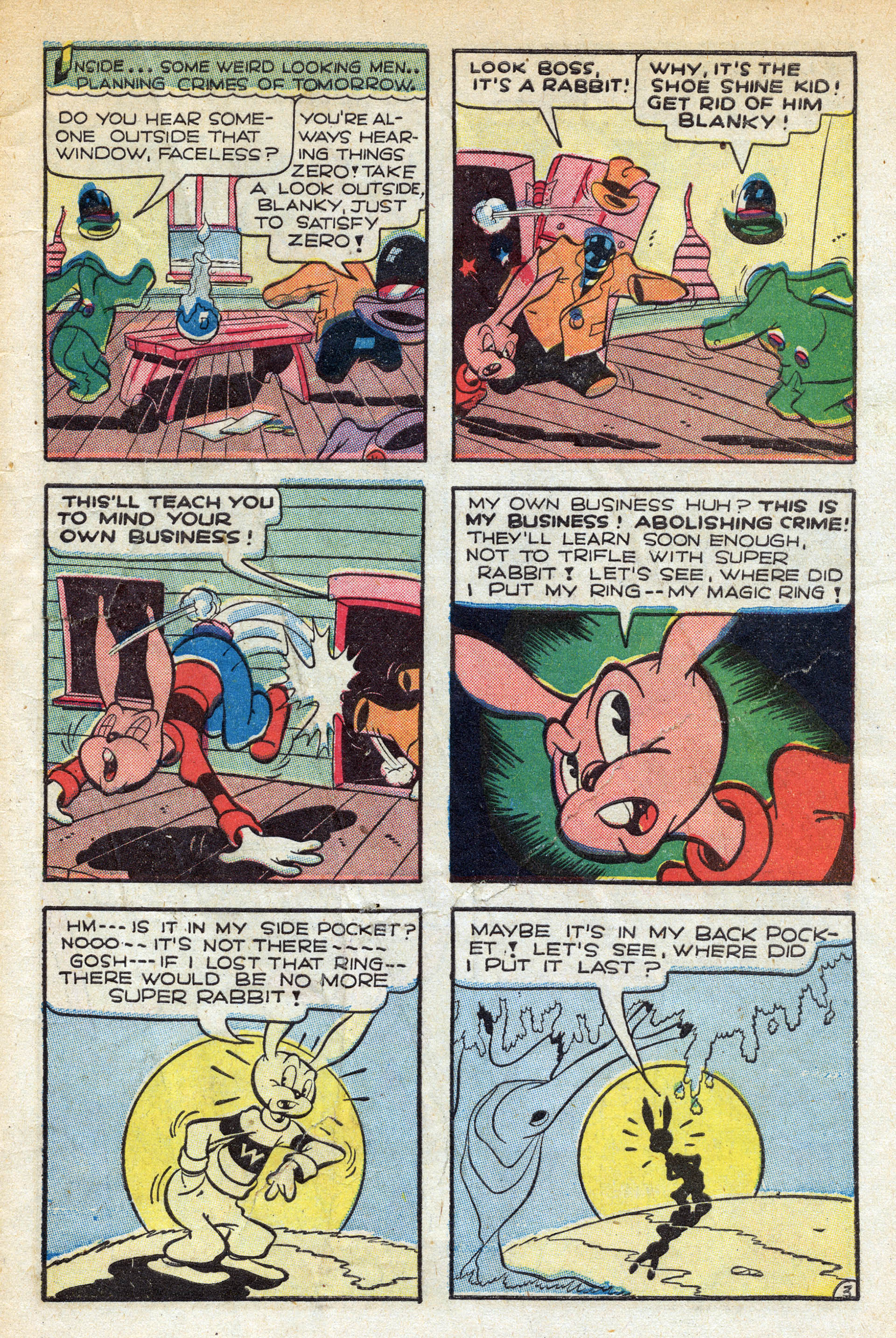 Read online Super Rabbit comic -  Issue #2 - 5