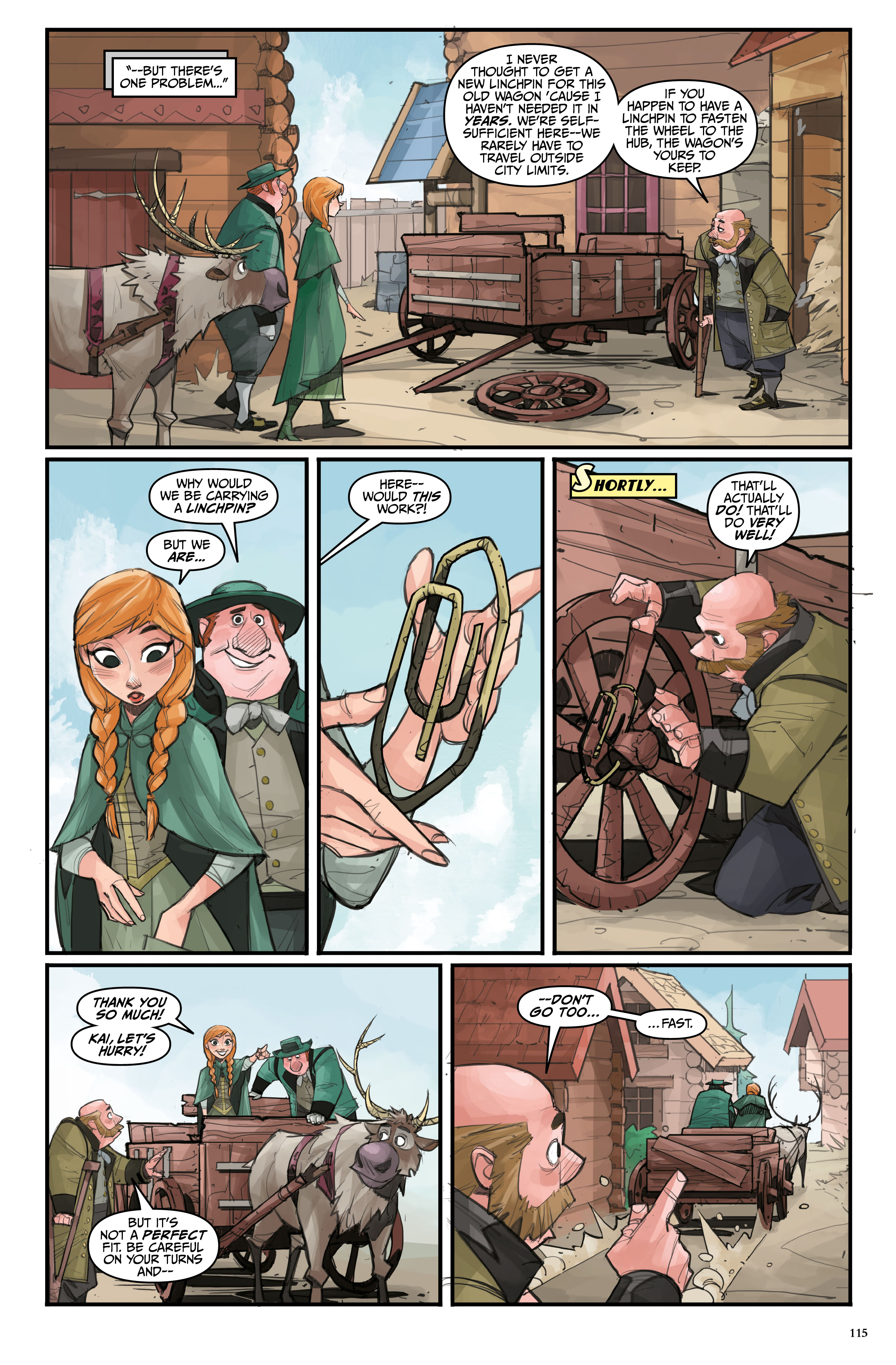Read online Disney Frozen Library Edition comic -  Issue # TPB (Part 2) - 17