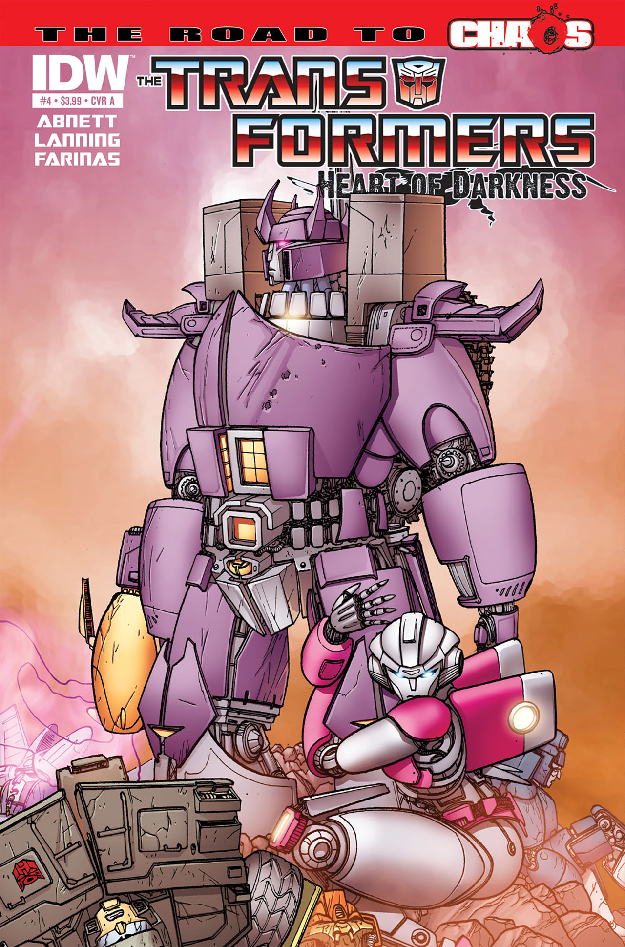 Read online Transformers: Heart of Darkness comic -  Issue #4 - 1