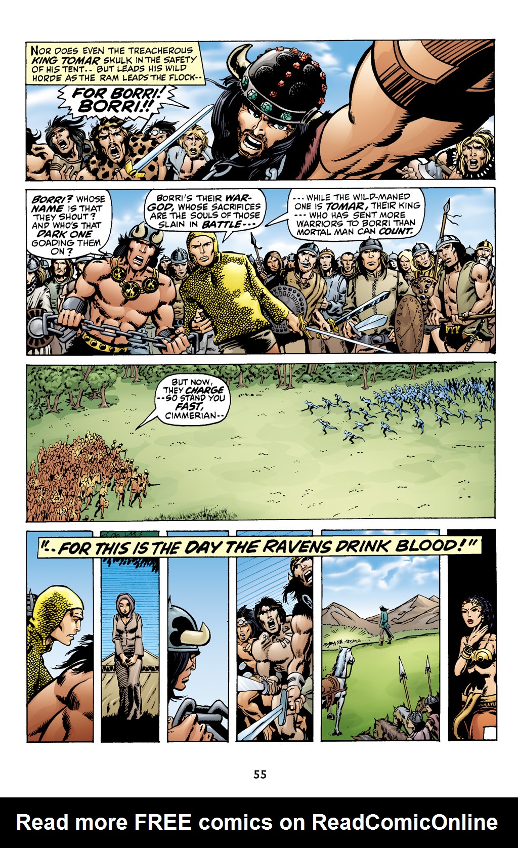 Read online The Chronicles of Conan comic -  Issue # TPB 1 (Part 1) - 56