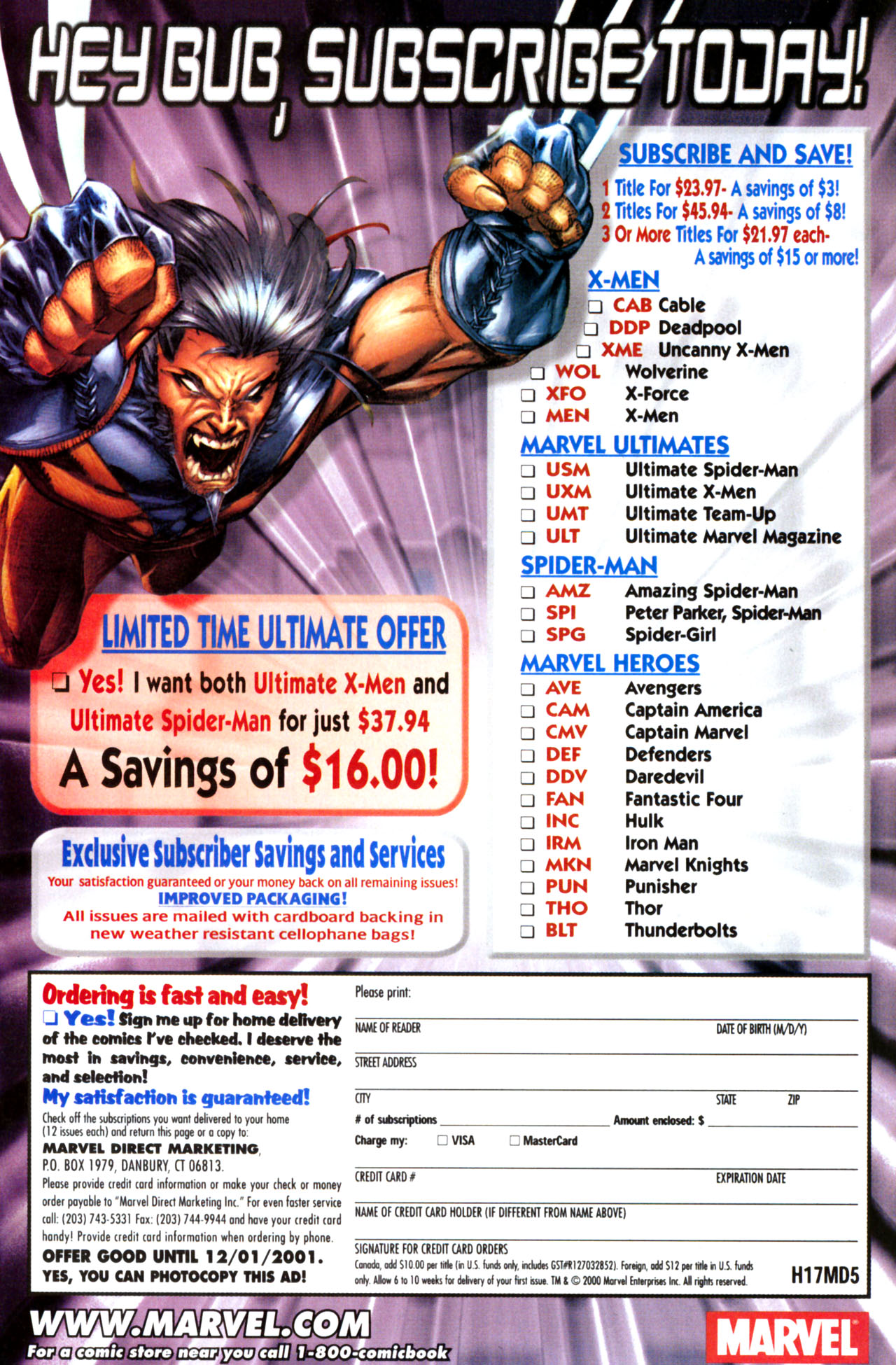 Read online Ultimate Marvel Team-Up comic -  Issue #6 - 29