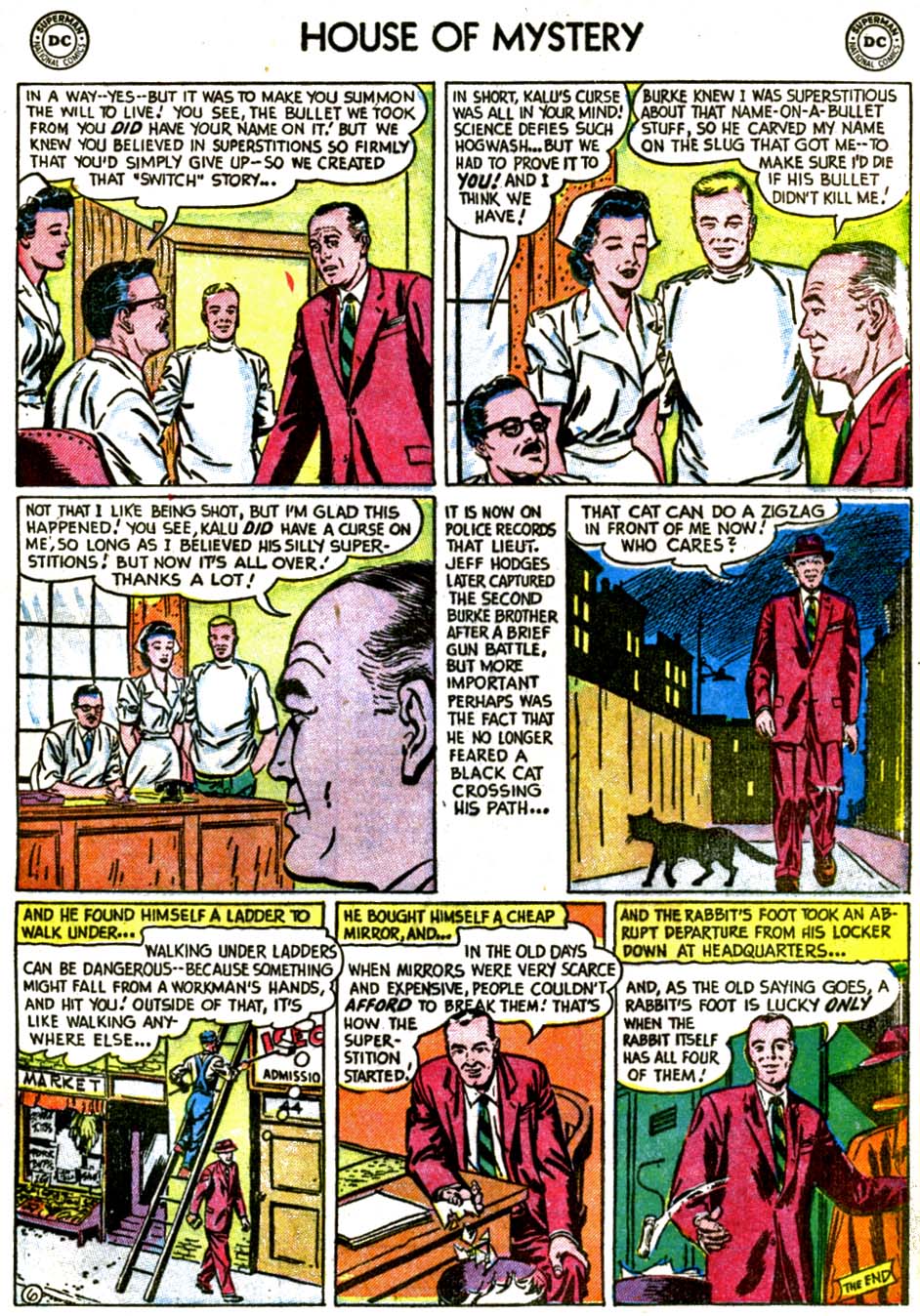 Read online House of Mystery (1951) comic -  Issue #16 - 33