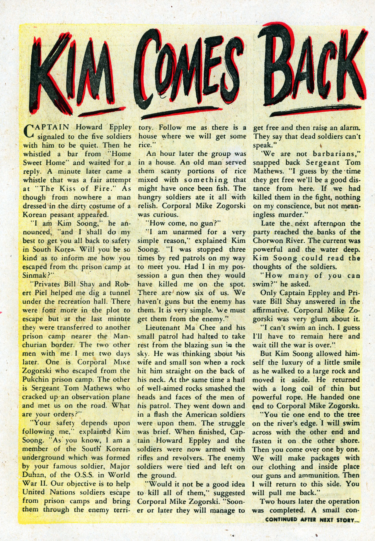 Read online War Action comic -  Issue #10 - 10