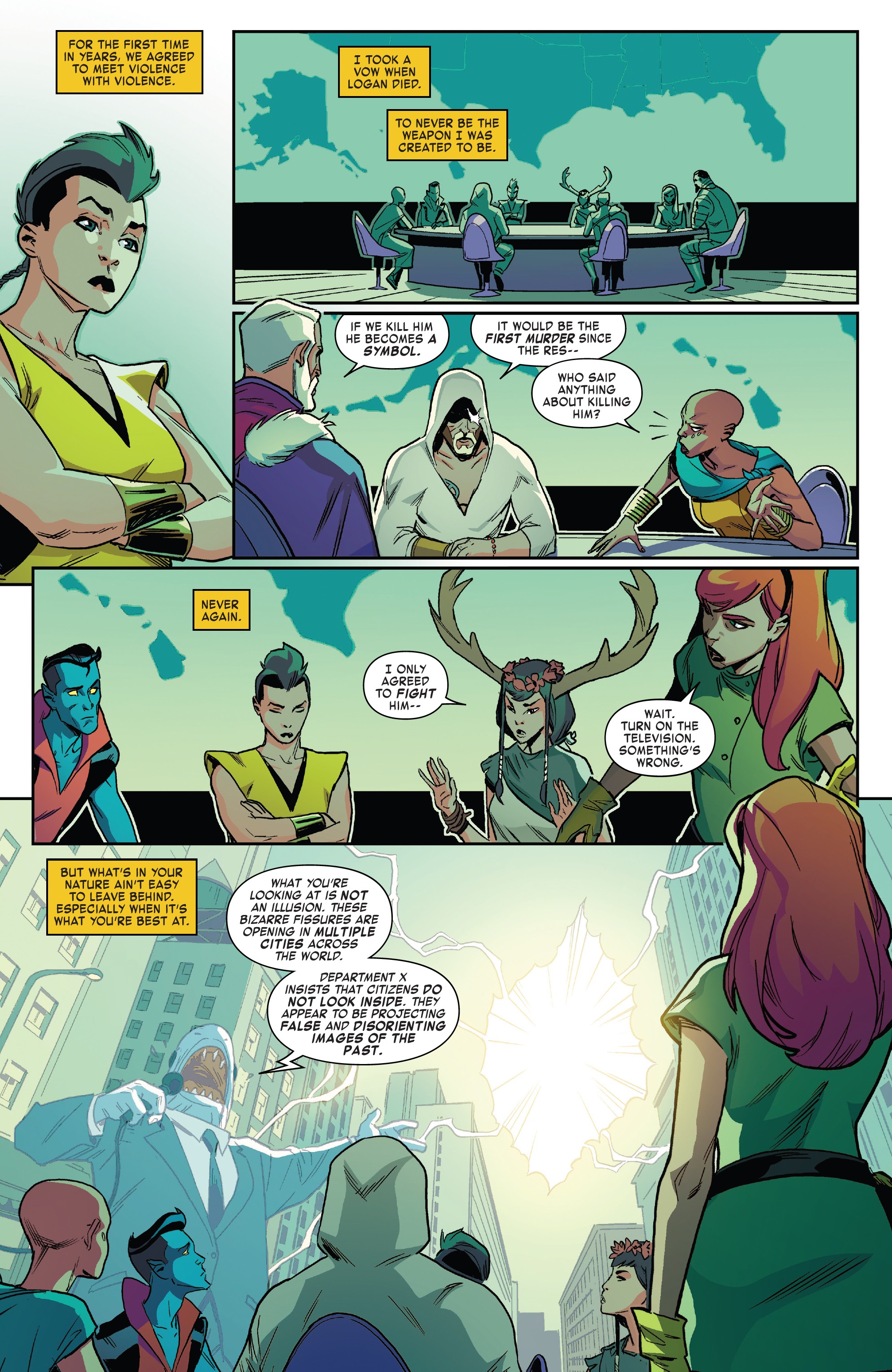 Read online Age of X-Man: The Marvelous X-Men comic -  Issue #4 - 9