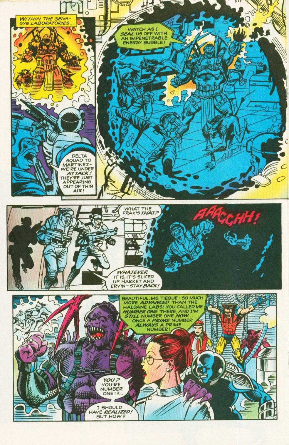 Read online Genetix comic -  Issue #3 - 14