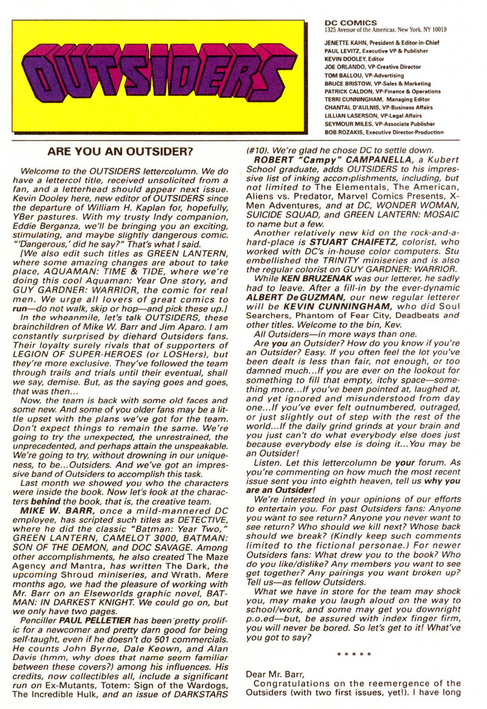 Read online Outsiders (1993) comic -  Issue #5 - 26