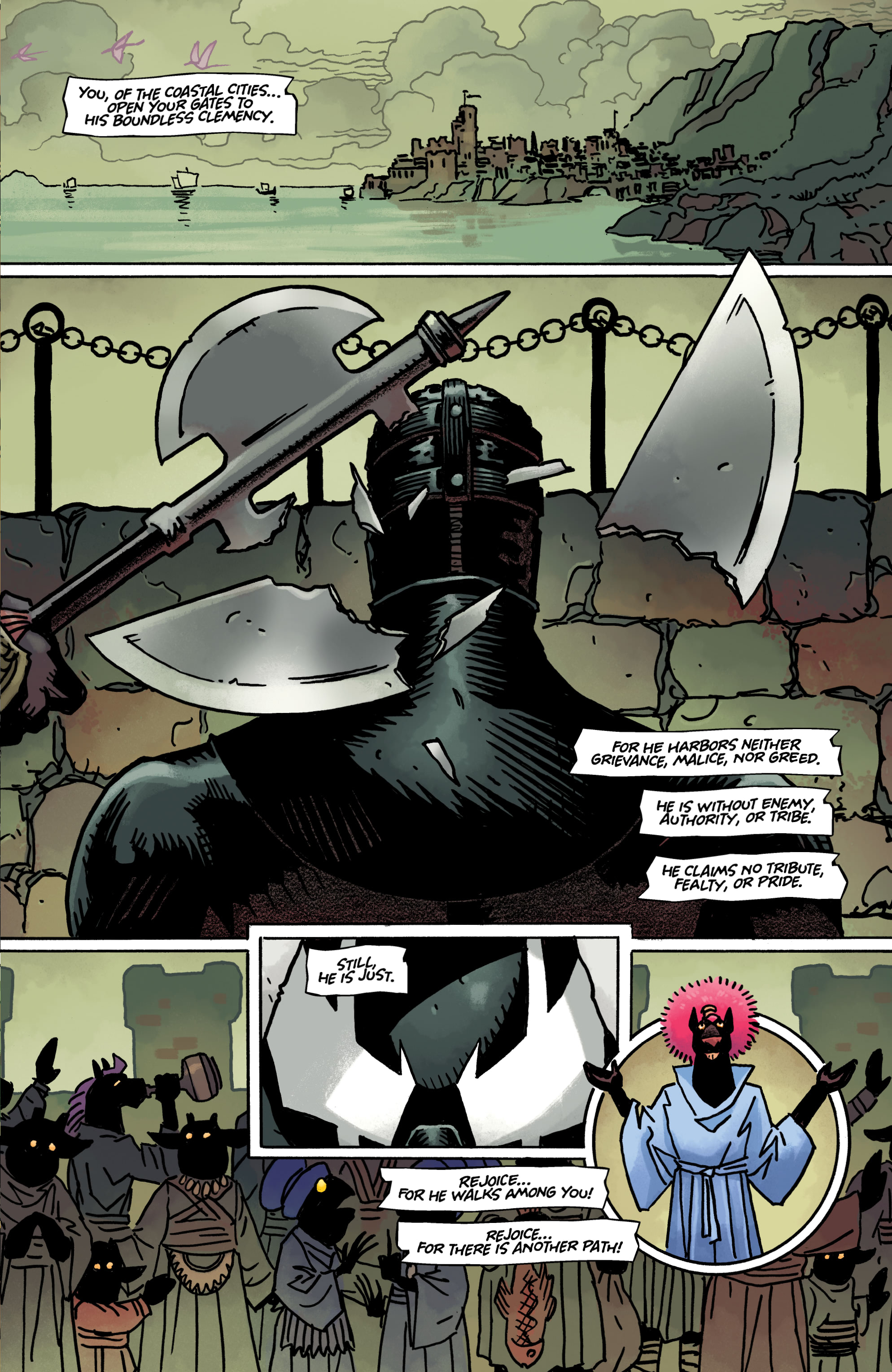 Read online Grendel: Devil's Odyssey comic -  Issue #6 - 23