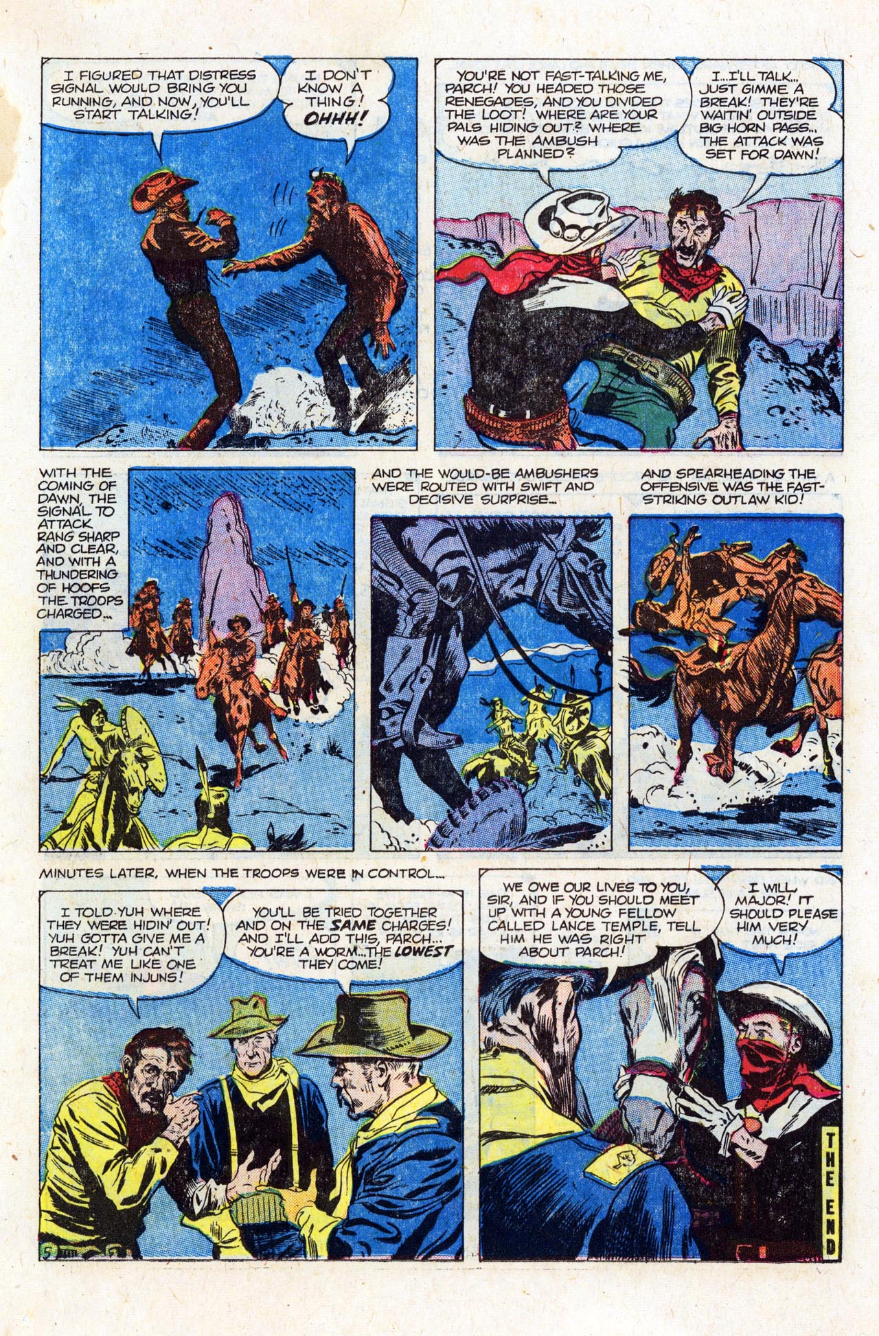 Read online The Outlaw Kid (1954) comic -  Issue #10 - 14