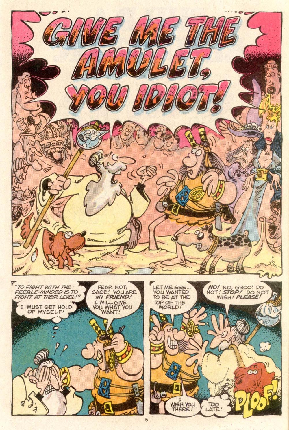 Read online Sergio Aragonés Groo the Wanderer comic -  Issue #36 - 5