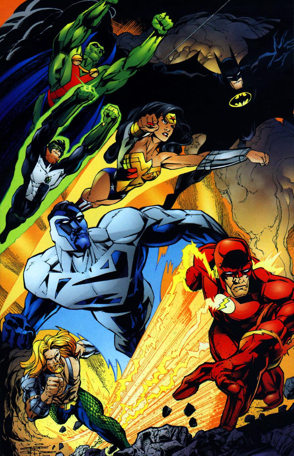 Read online JLA Gallery comic -  Issue # Full - 3