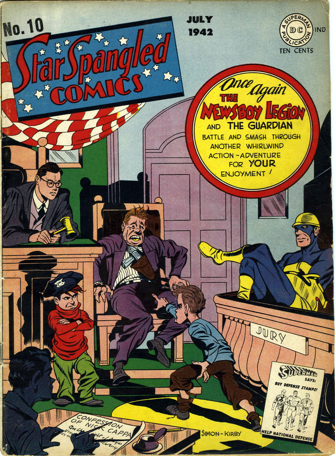 Read online Star Spangled Comics comic -  Issue #10 - 1