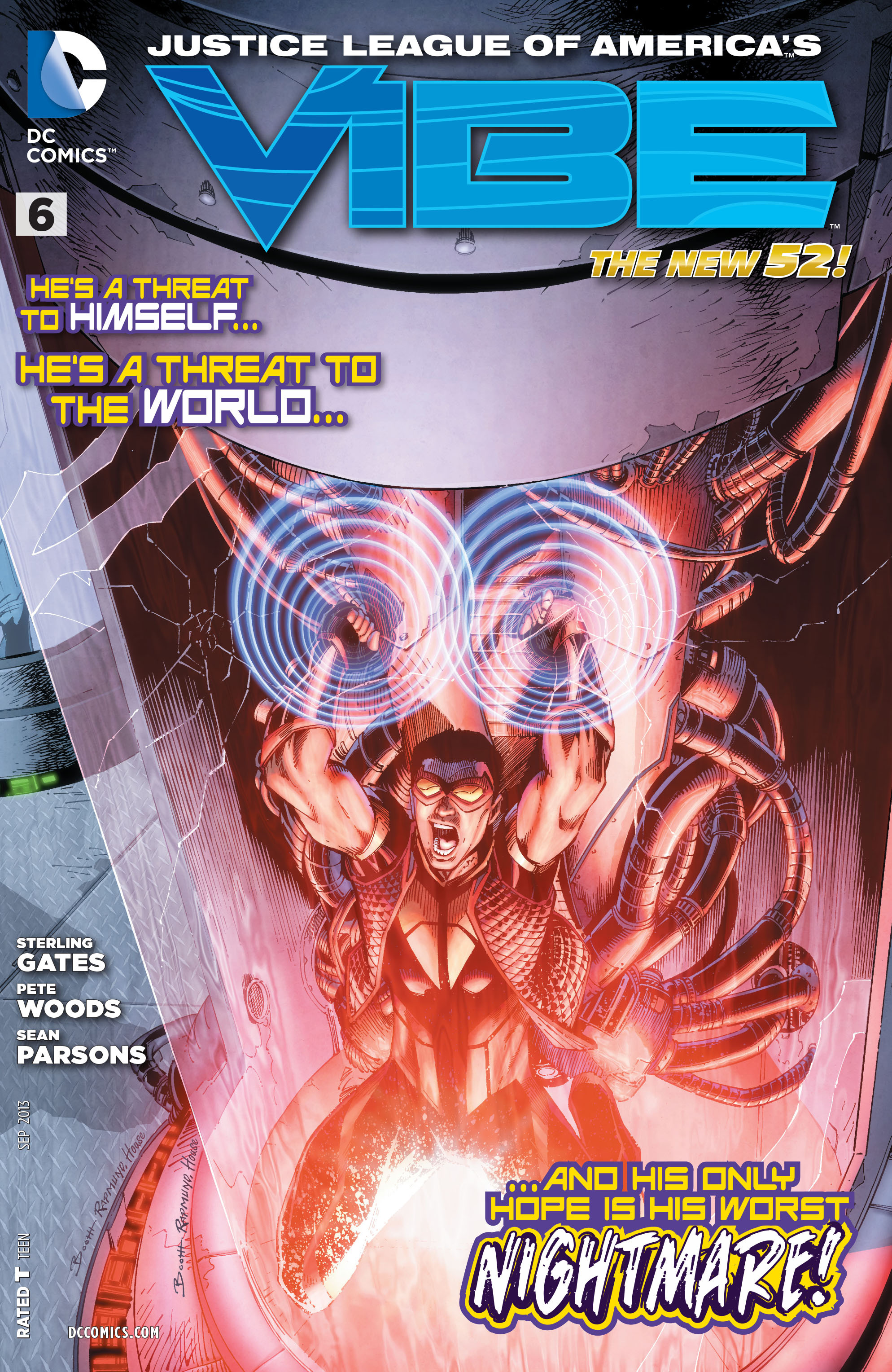 Read online Justice League of America's Vibe comic -  Issue #6 - 1