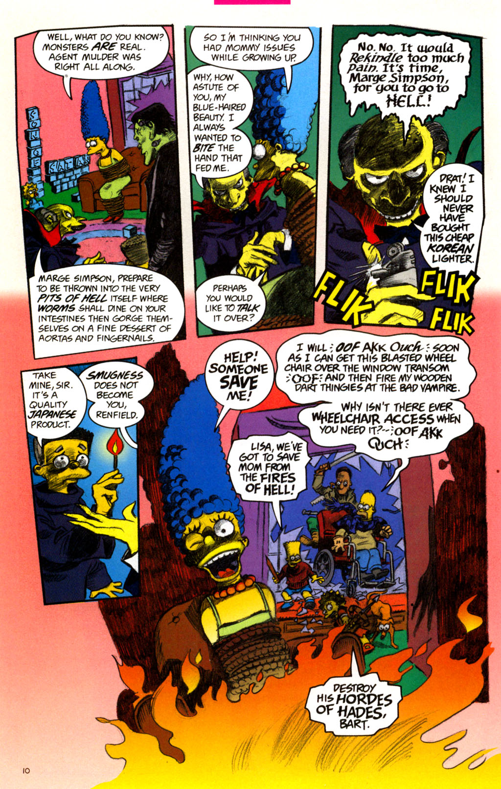 Read online Treehouse of Horror comic -  Issue #11 - 13