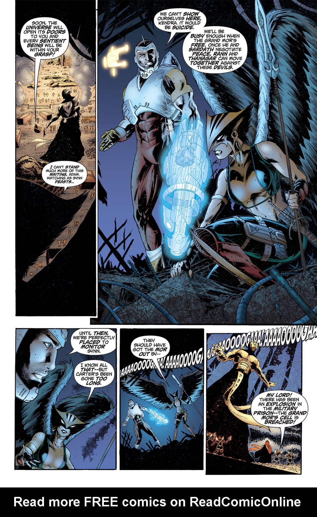 Read online Rann/Thanagar War comic -  Issue #5 - 15