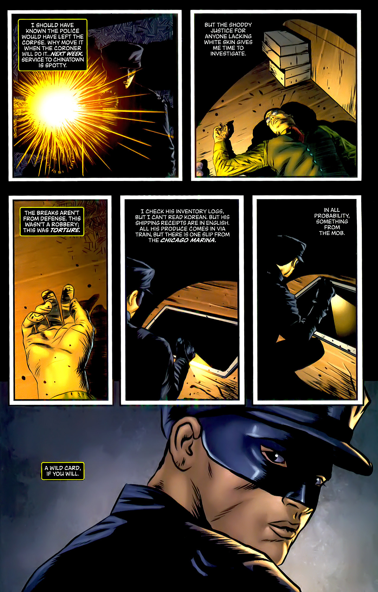 Read online Kato Origins comic -  Issue #1 - 22