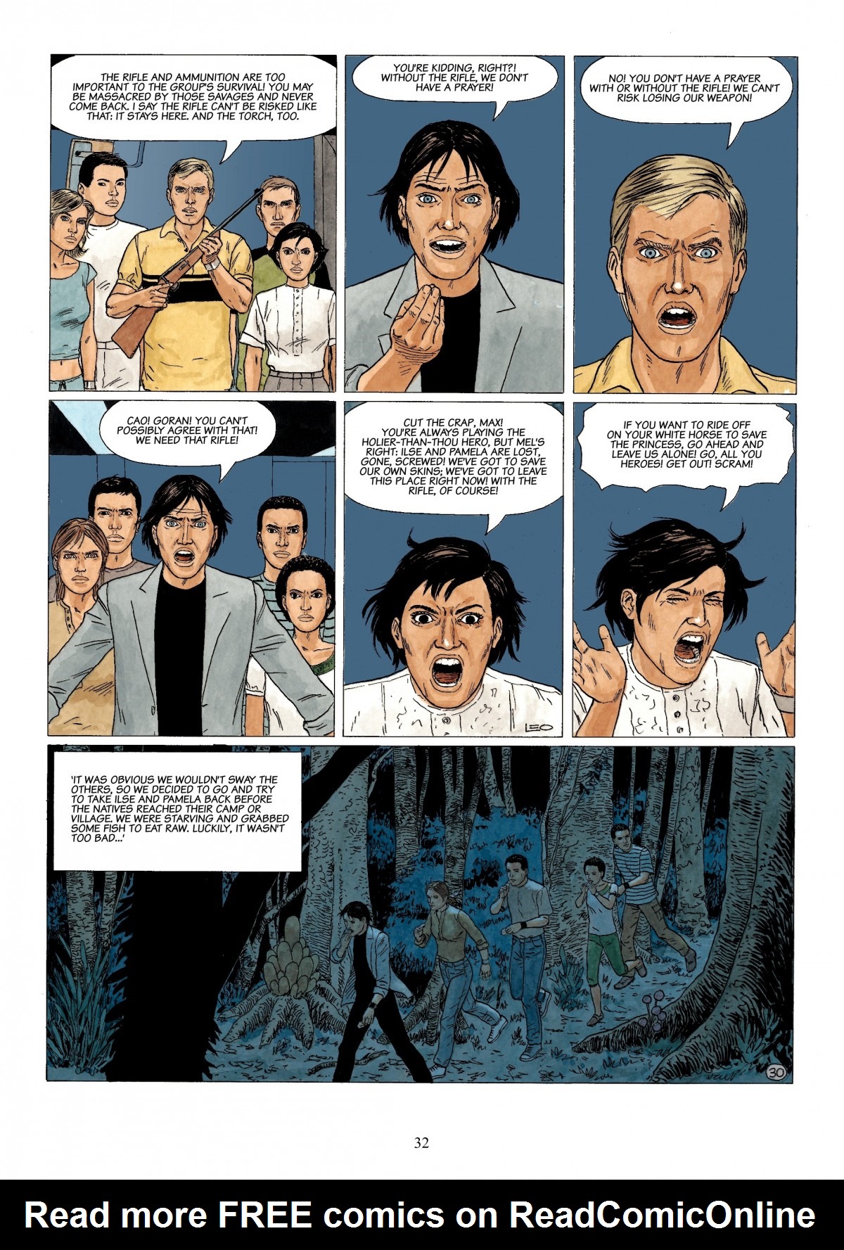 Read online The Survivors comic -  Issue #1 - 32