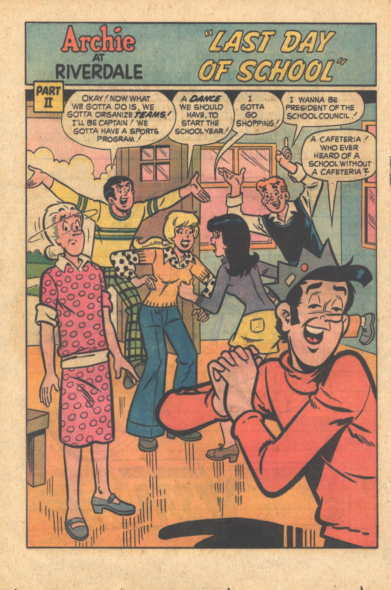 Read online Archie at Riverdale High (1972) comic -  Issue #17 - 20