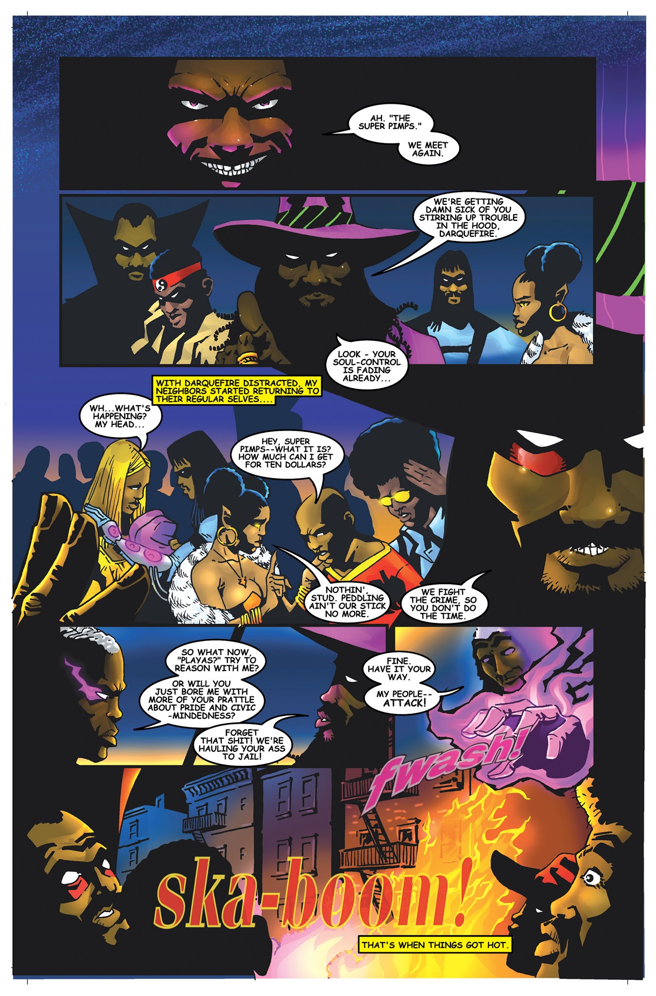 Read online Return of the Super Pimps comic -  Issue #1 - 8