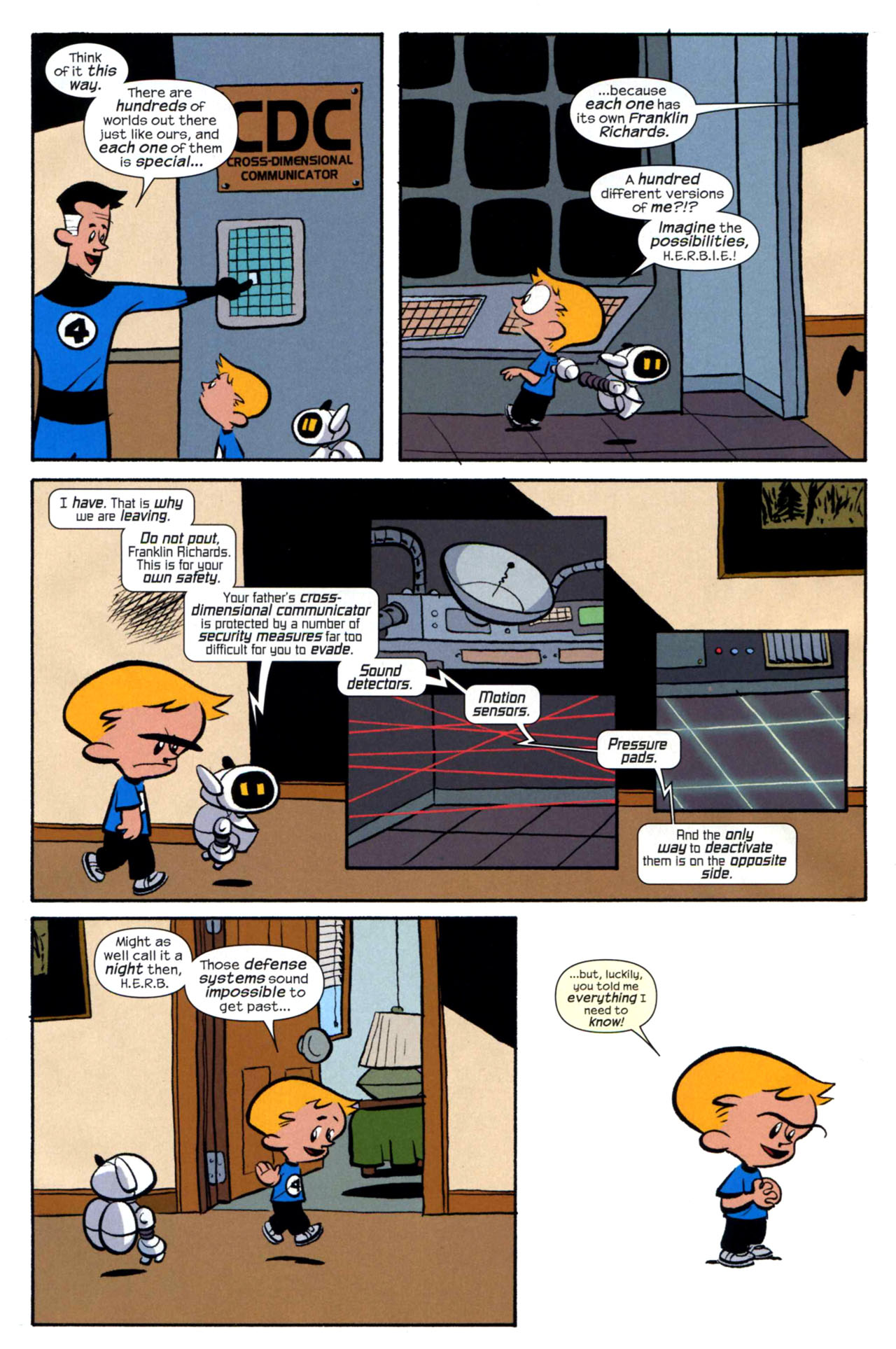 Read online Franklin Richards: Sons Of Geniuses comic -  Issue # Full - 4