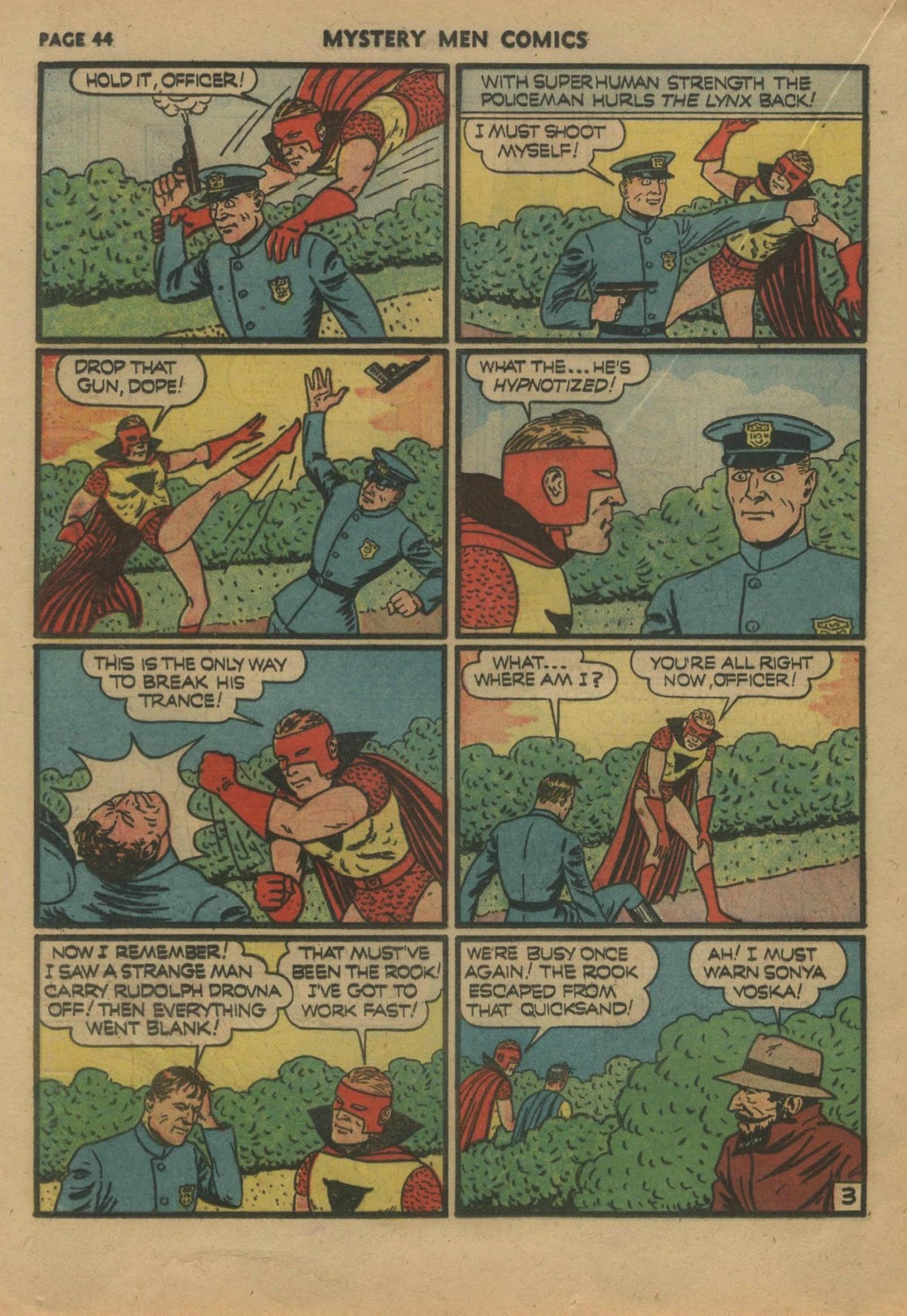 Read online Mystery Men Comics comic -  Issue #21 - 46