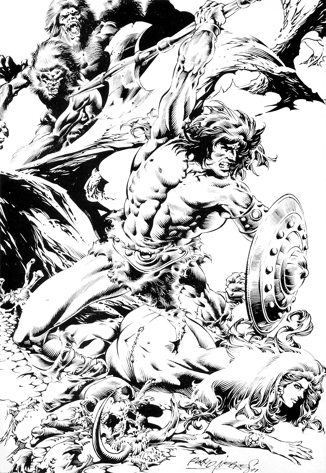 Read online The Savage Sword Of Conan comic -  Issue #27 - 2