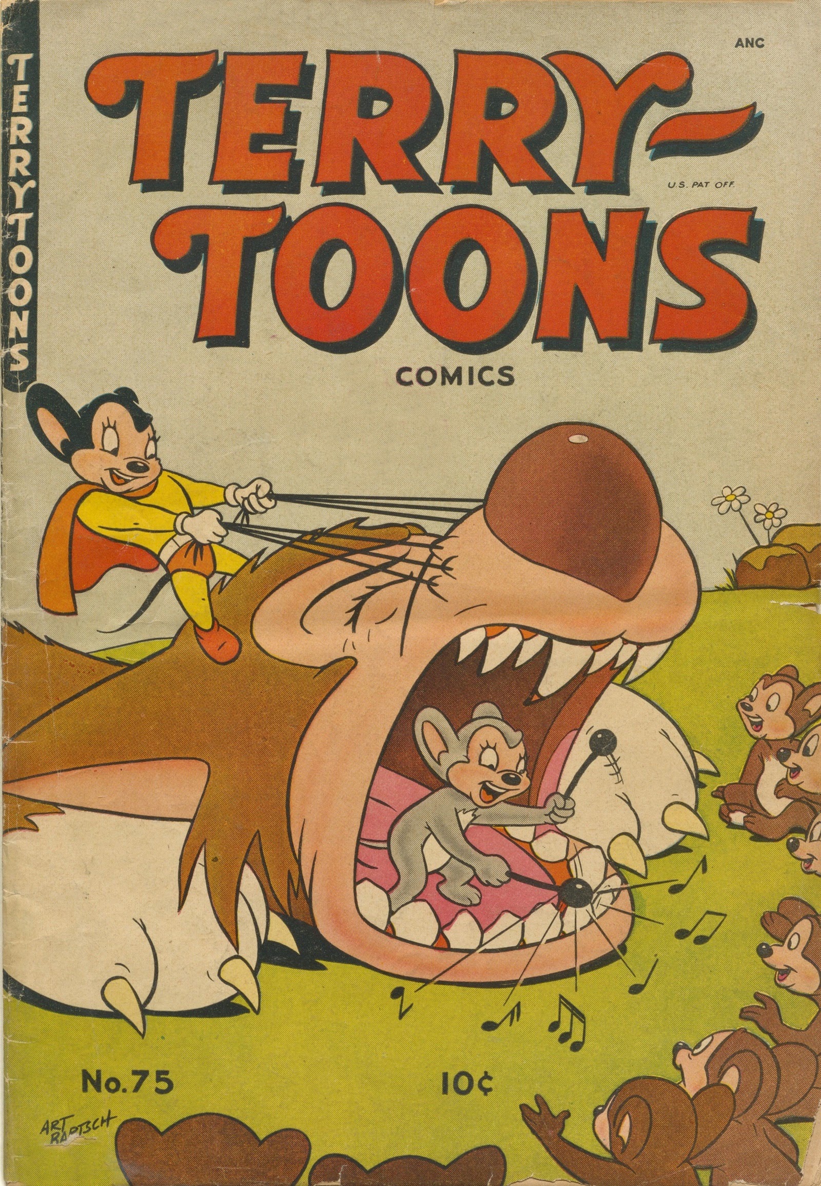 Read online Terry-Toons Comics comic -  Issue #75 - 1