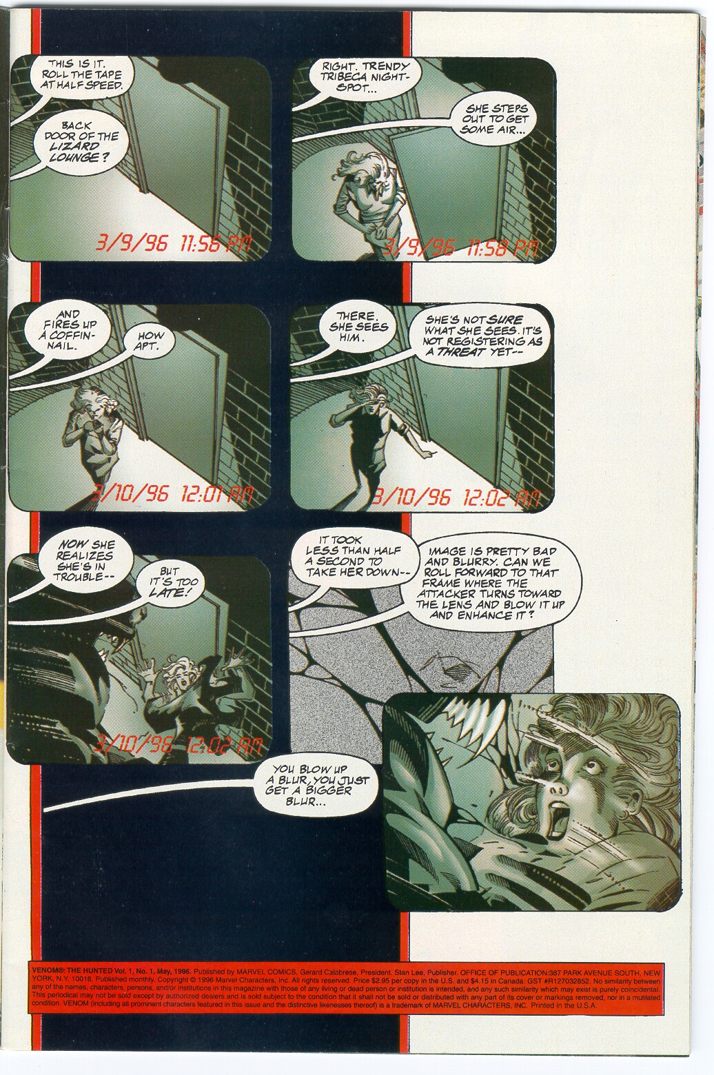 Read online Venom: The Hunted comic -  Issue #1 - 2