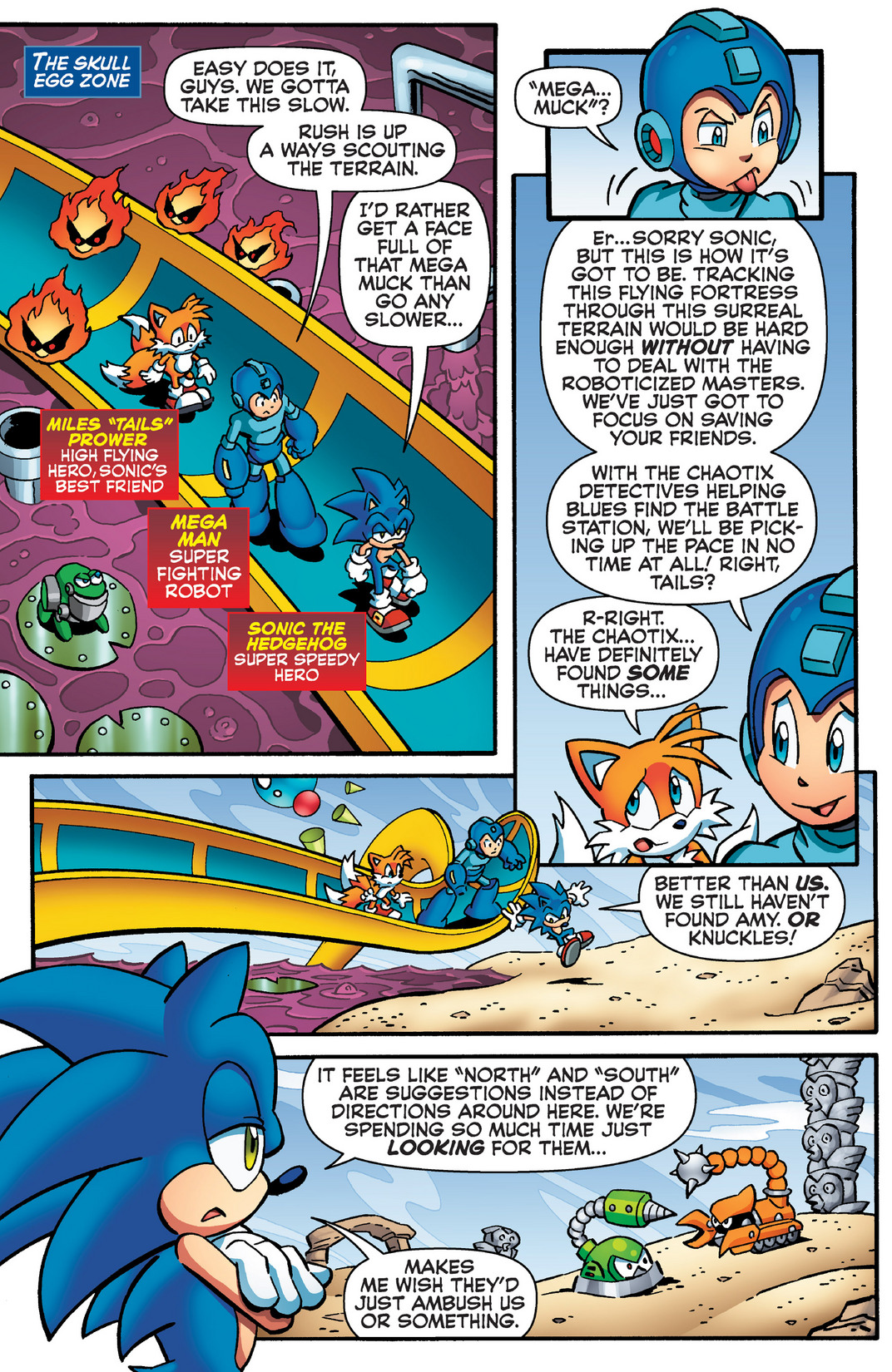 Read online Sonic Mega Man Worlds Collide comic -  Issue # Vol 2 - 88