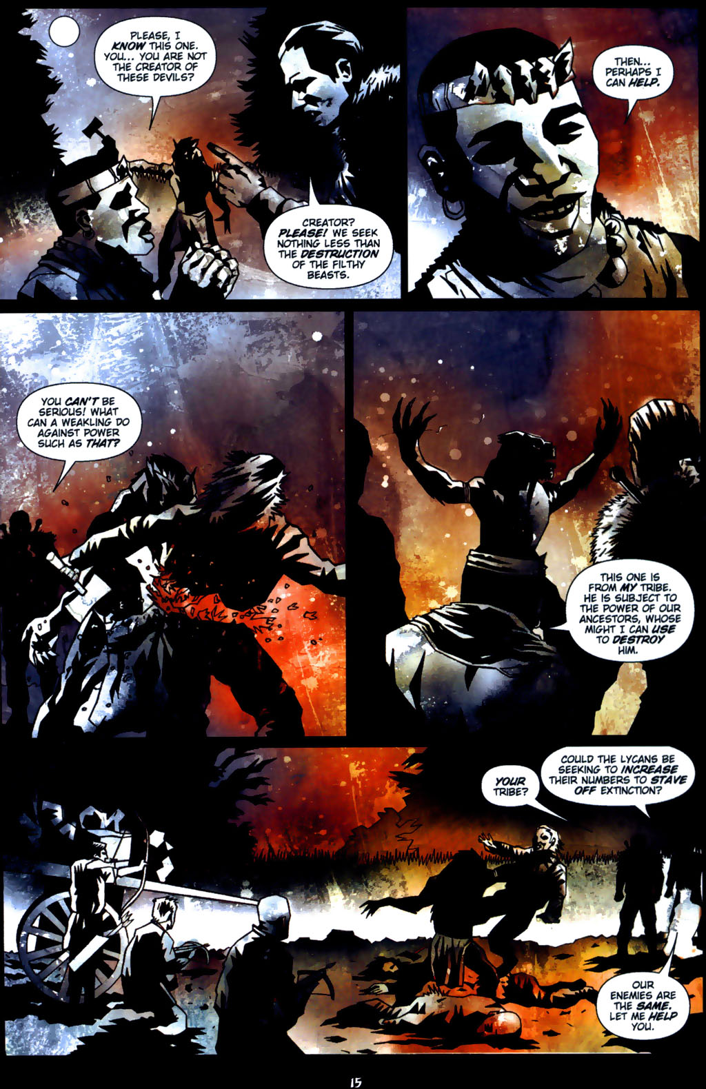 Underworld: Red In Tooth And Claw issue 3 - Page 15