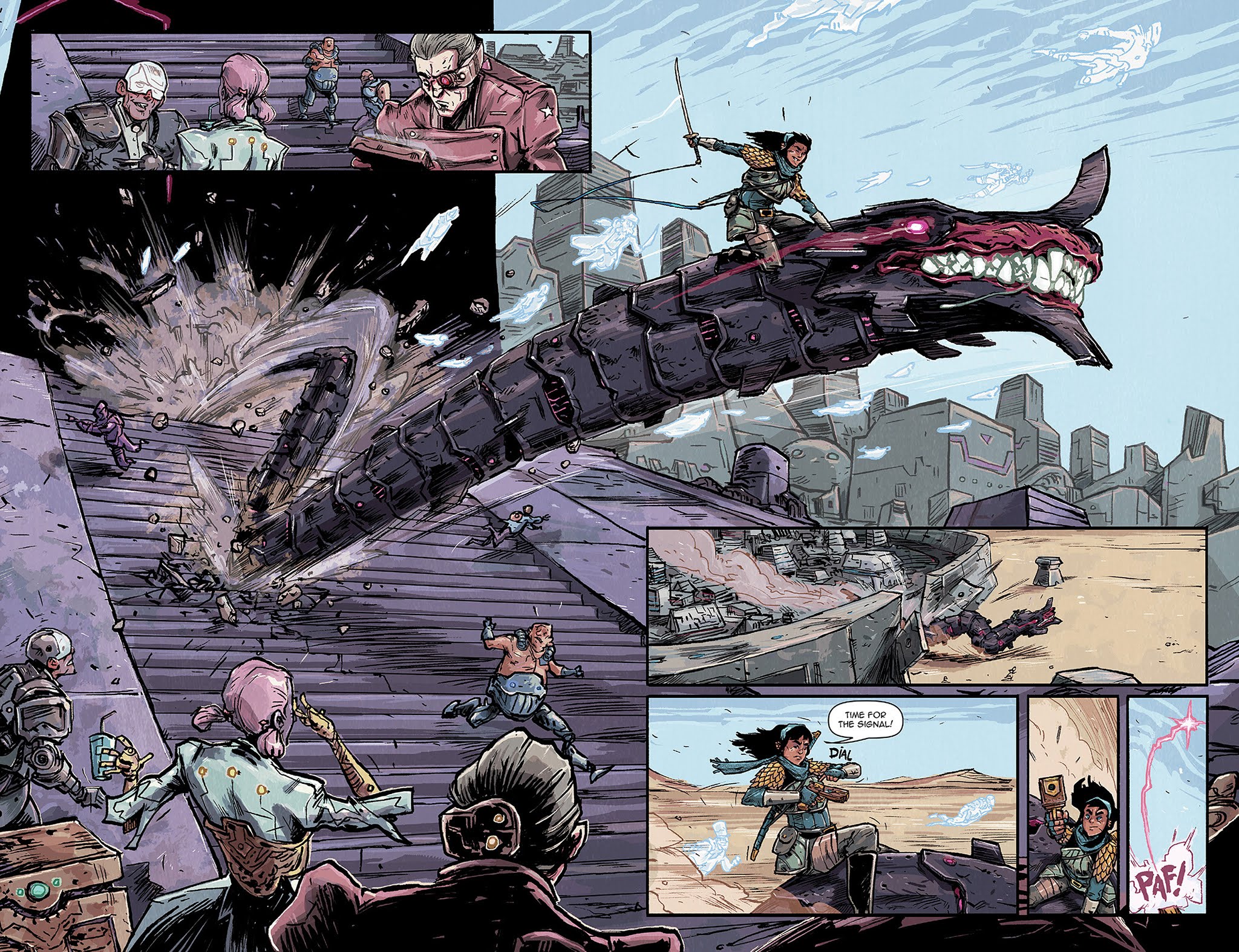 Read online Amala's Blade comic -  Issue #3 - 18