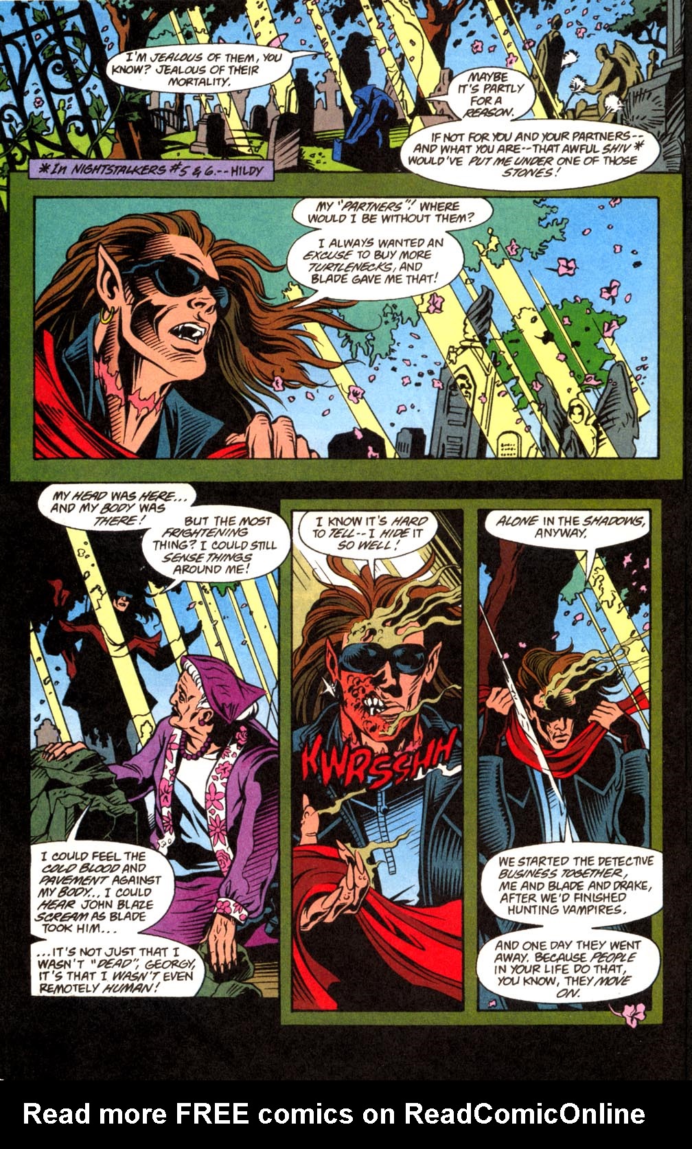 Read online Nightstalkers comic -  Issue #11 - 12