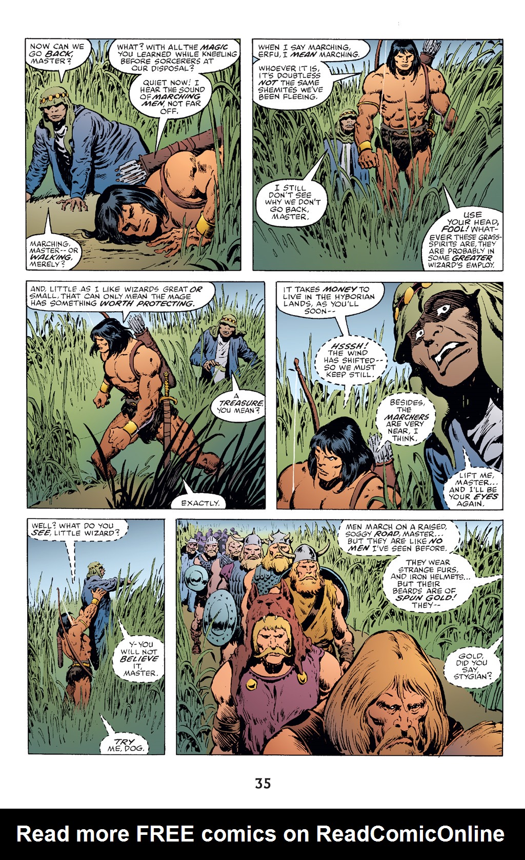 Read online The Chronicles of Conan comic -  Issue # TPB 14 (Part 1) - 35