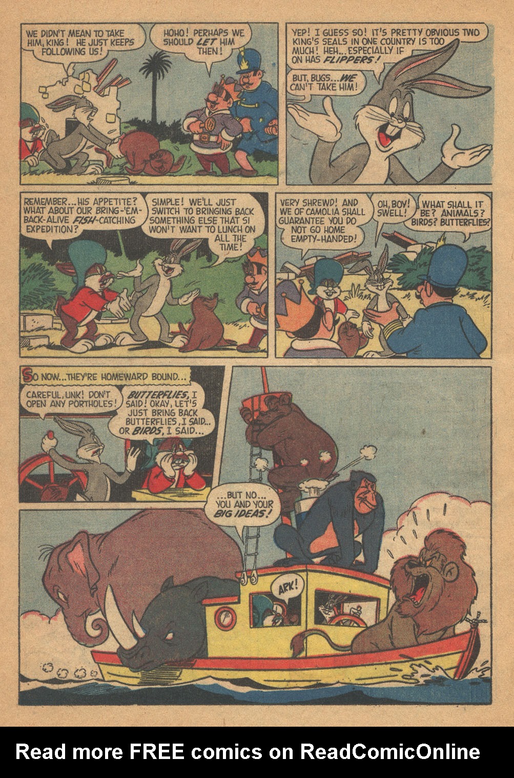 Read online Bugs Bunny comic -  Issue #58 - 16