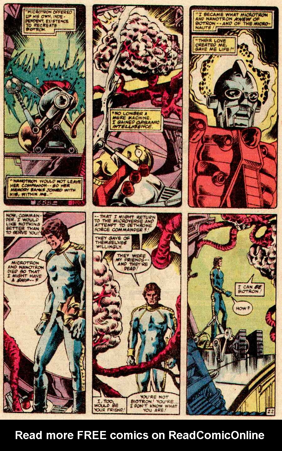 Read online Micronauts (1979) comic -  Issue #48 - 23