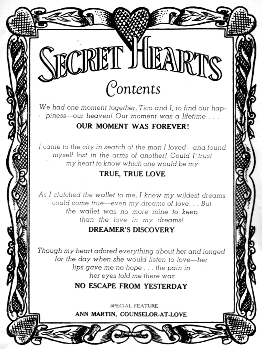 Read online Secret Hearts comic -  Issue #51 - 2