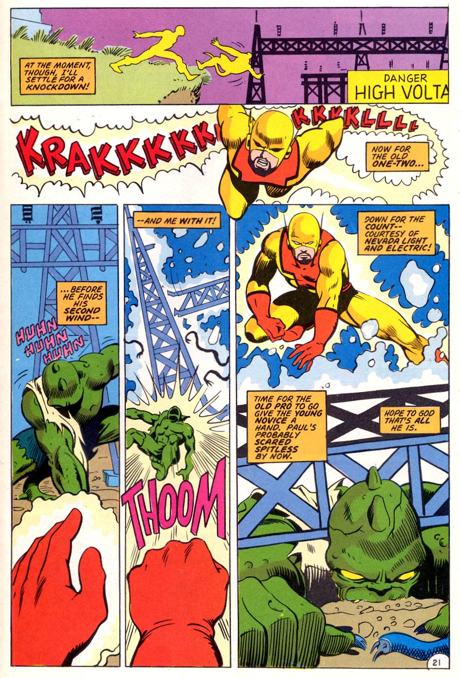 Read online Captain Thunder and Blue Bolt comic -  Issue #4 - 23