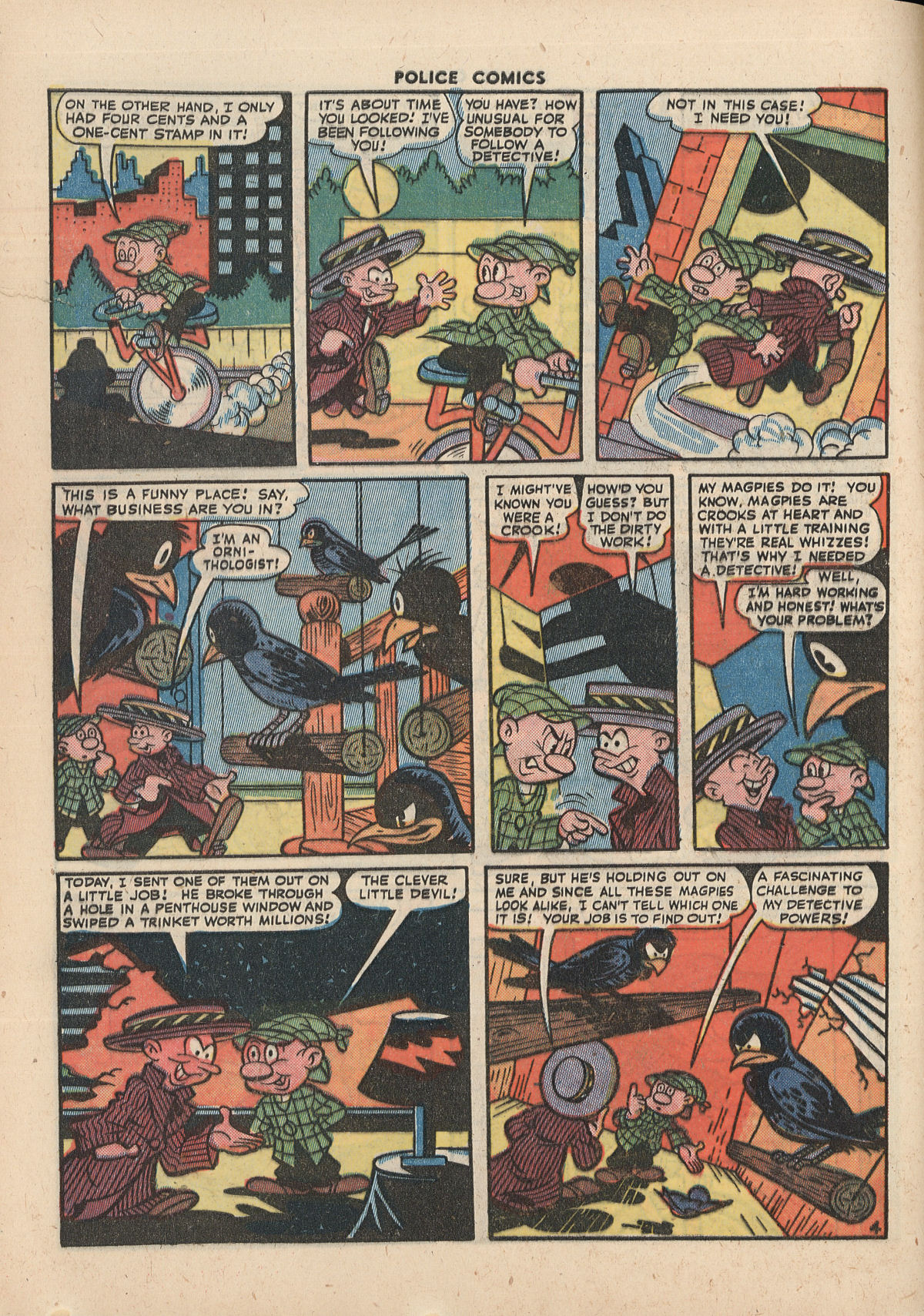 Read online Police Comics comic -  Issue #37 - 48